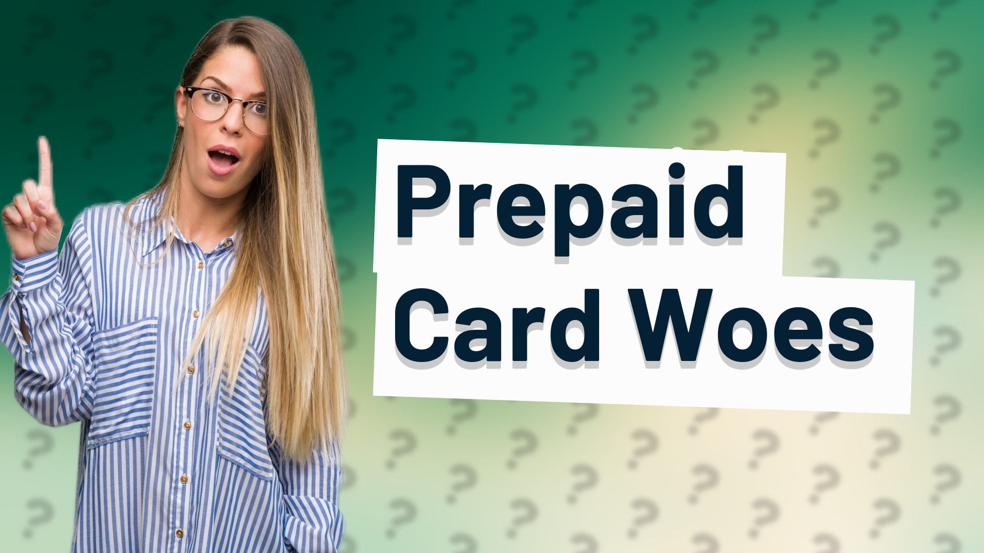 Prepaid Card Woes