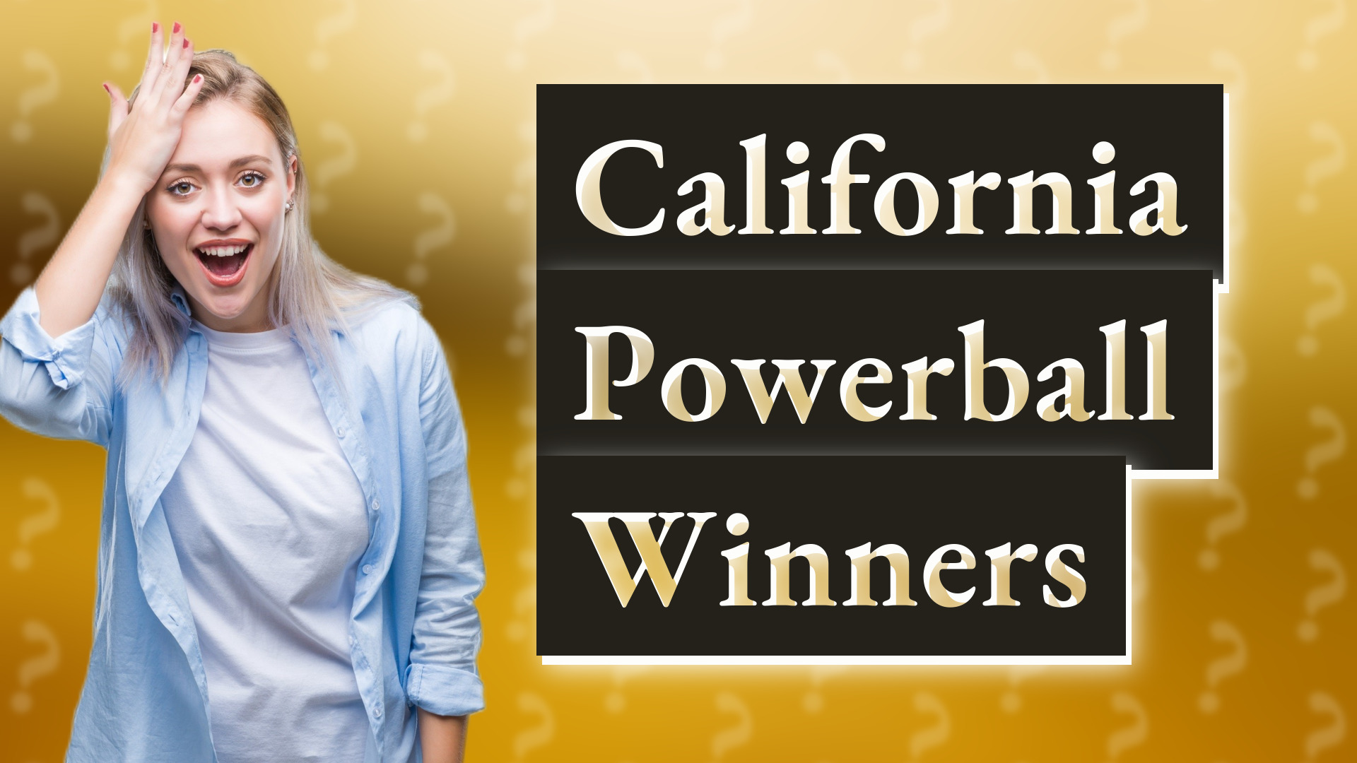 California Powerball Winners