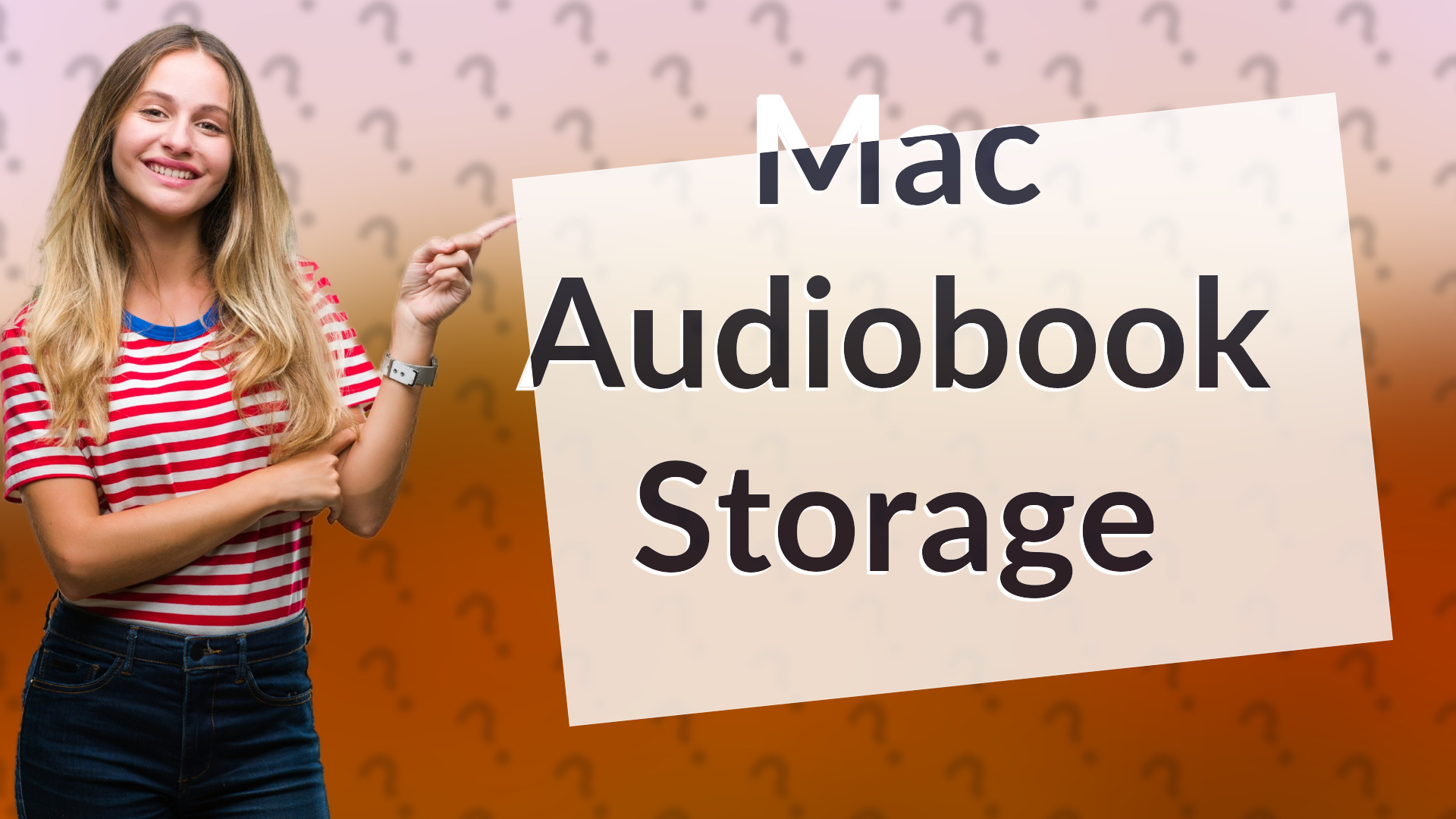 Mac Audiobook Storage
