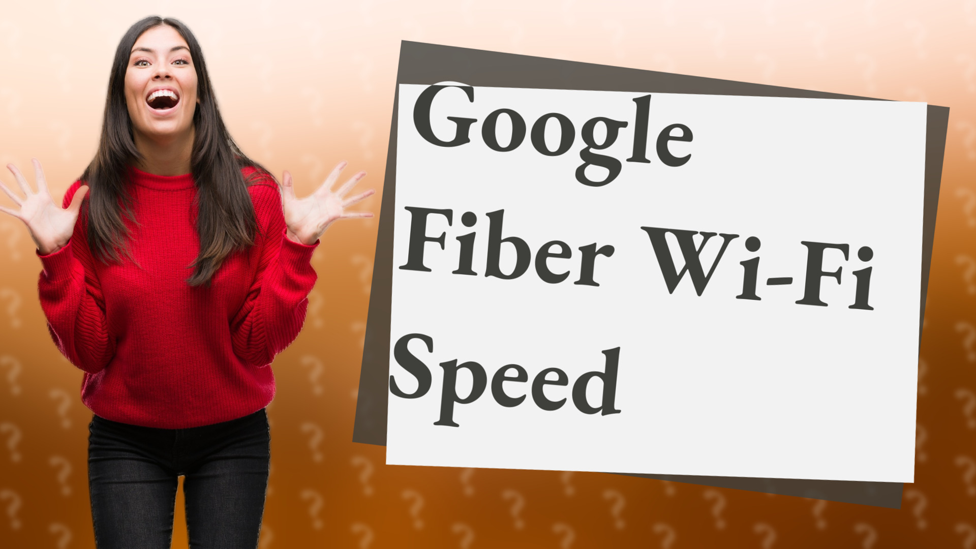 Google Fiber Wi-Fi Speed