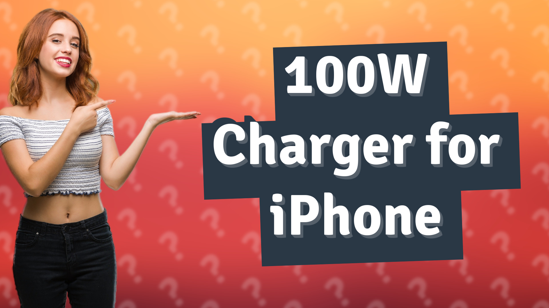 100W Charger for iPhone