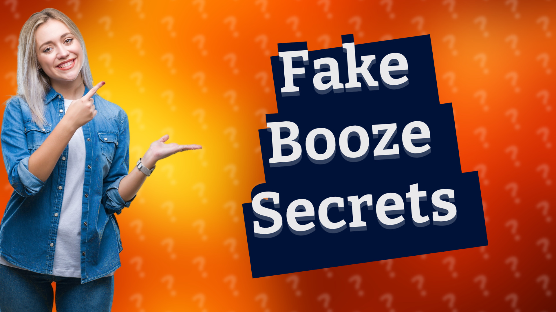Fake Booze Secrets