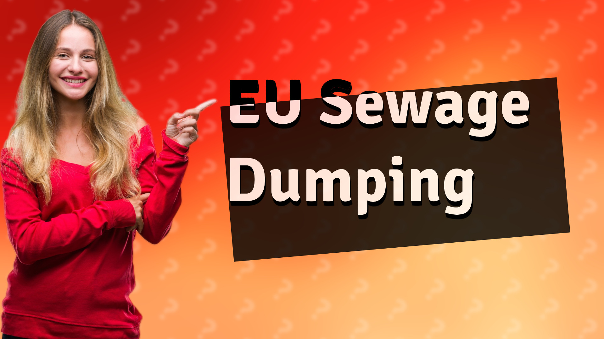 EU Sewage Dumping