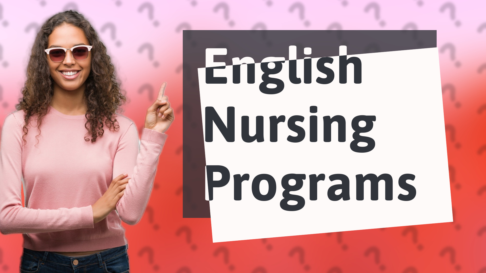 English Nursing Programs