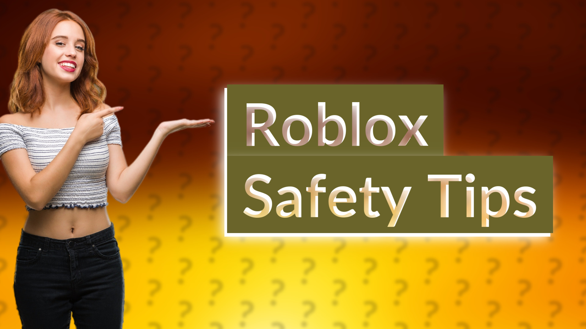 Roblox Safety Tips