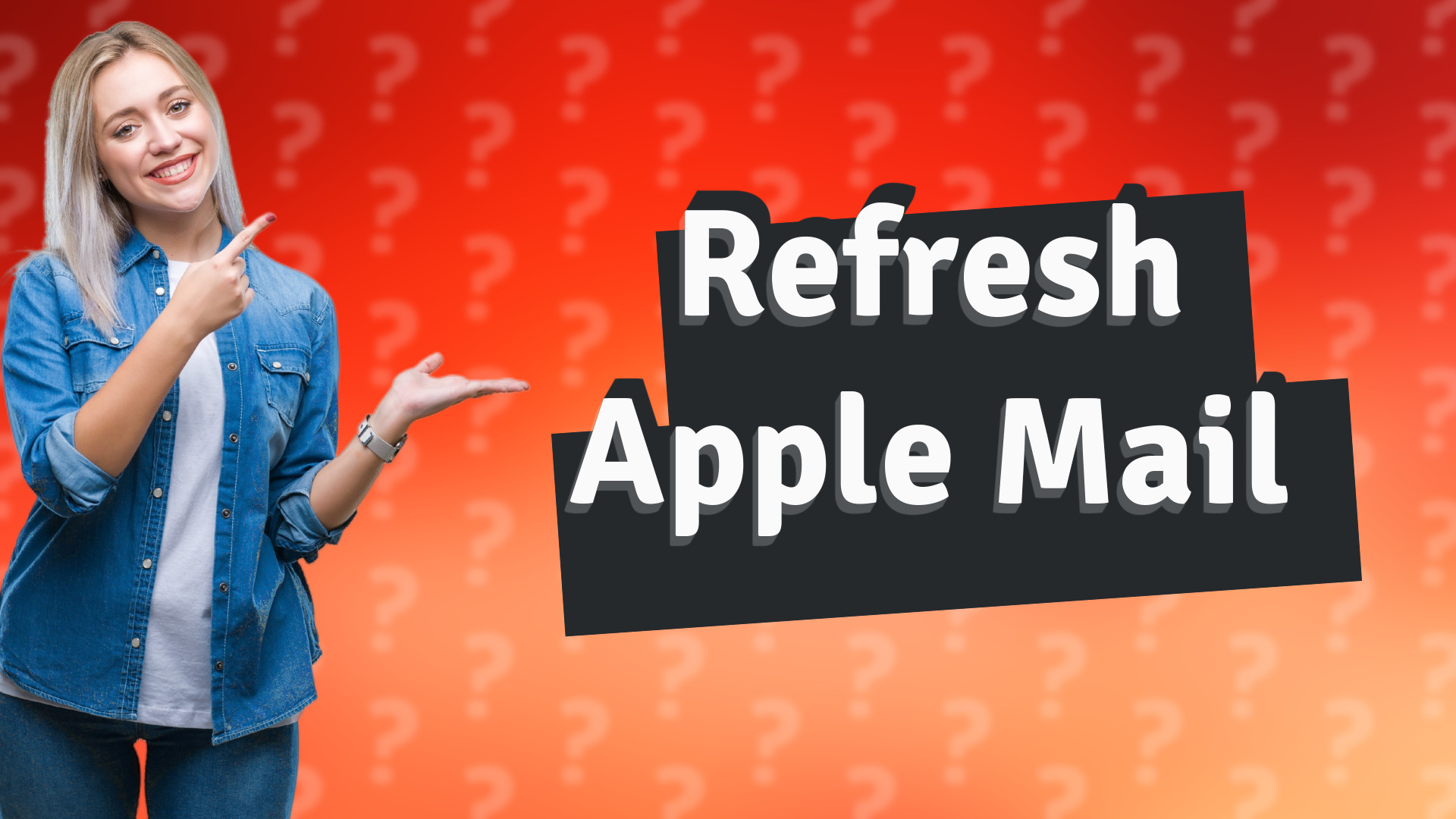 Refresh Apple Mail