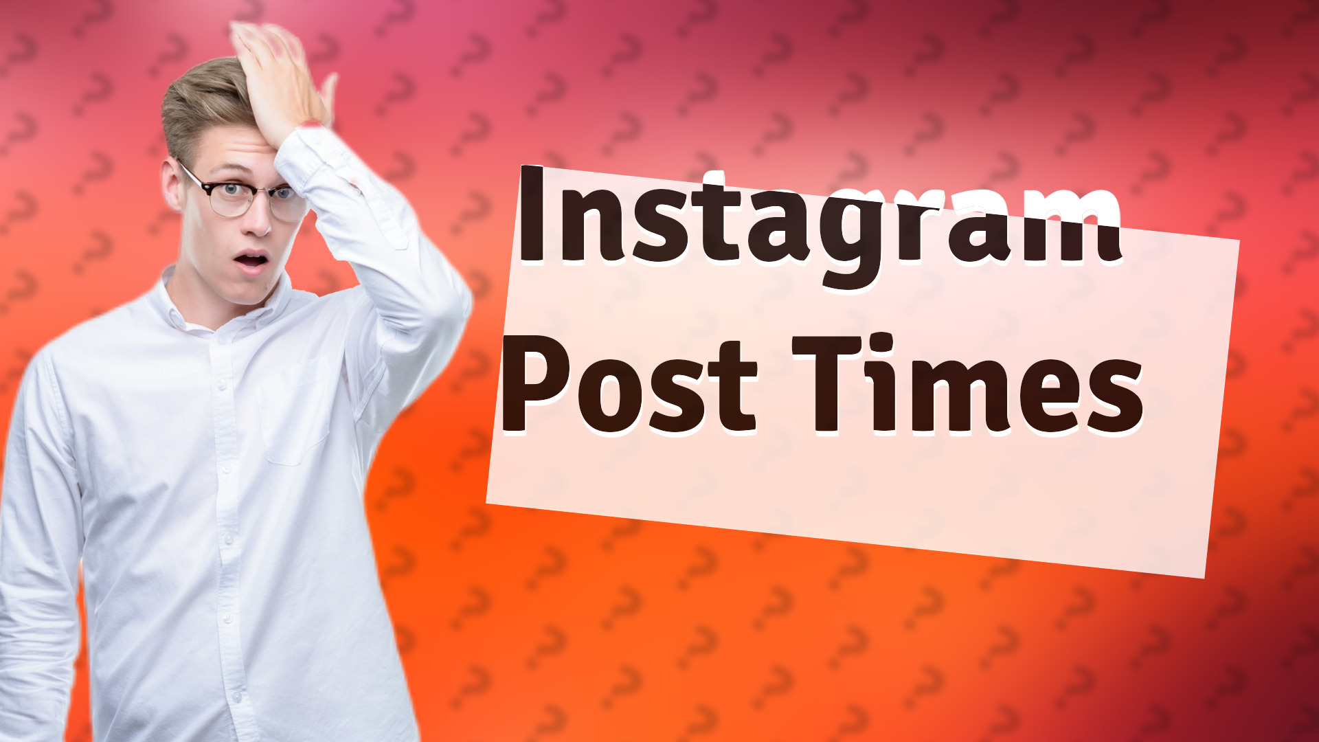 Instagram Post Times