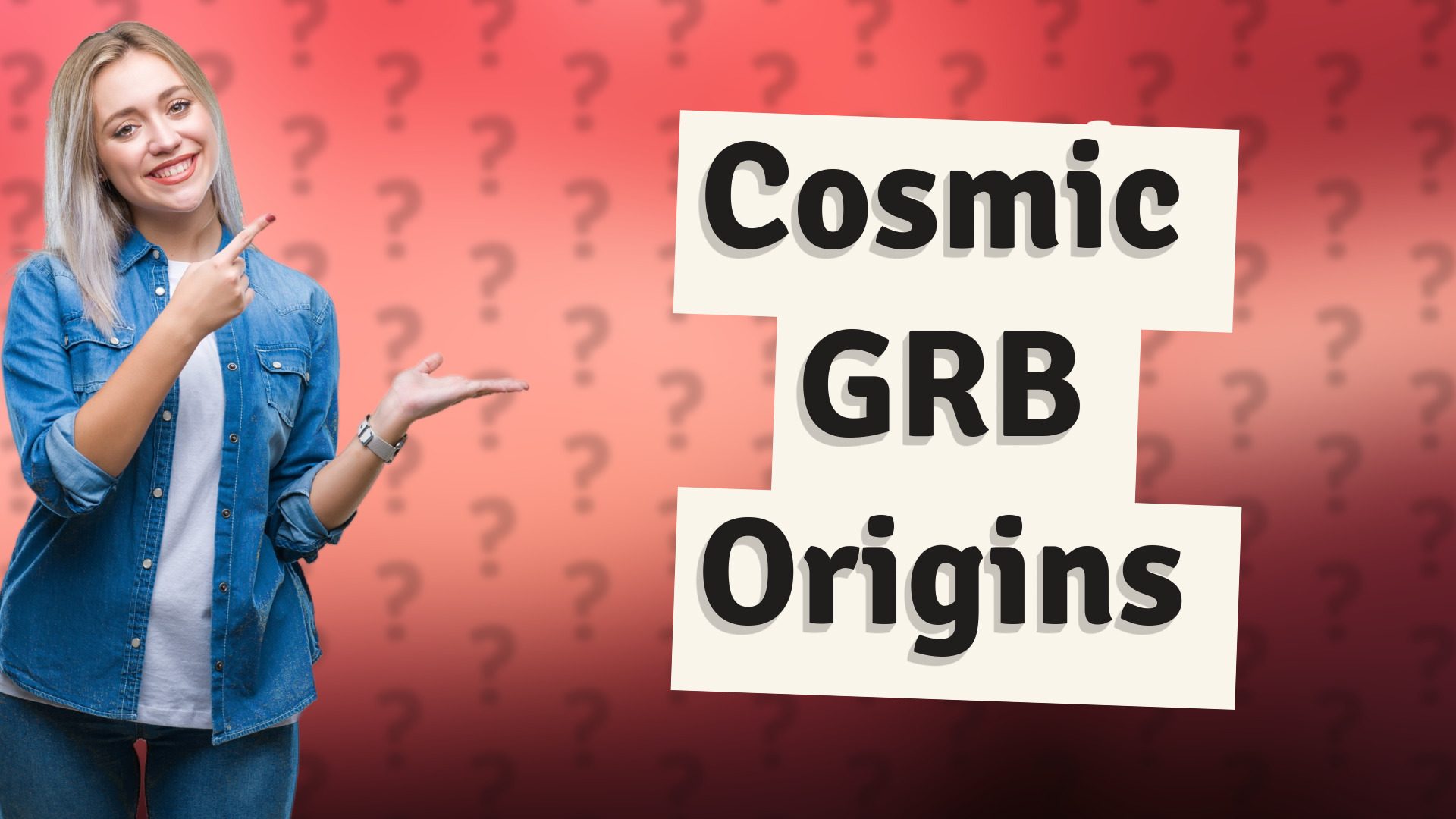 Cosmic GRB Origins