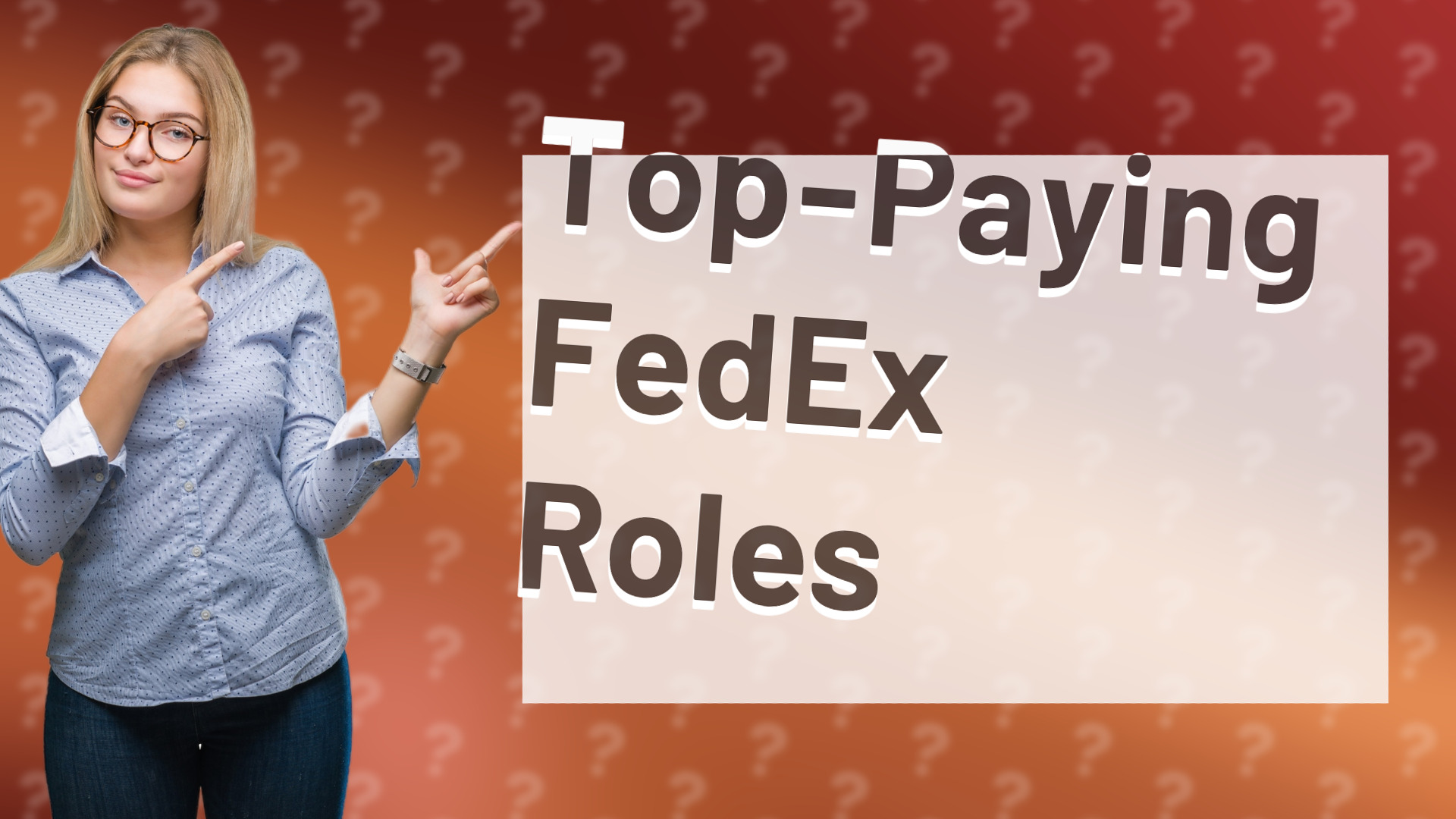 Top-Paying FedEx Roles