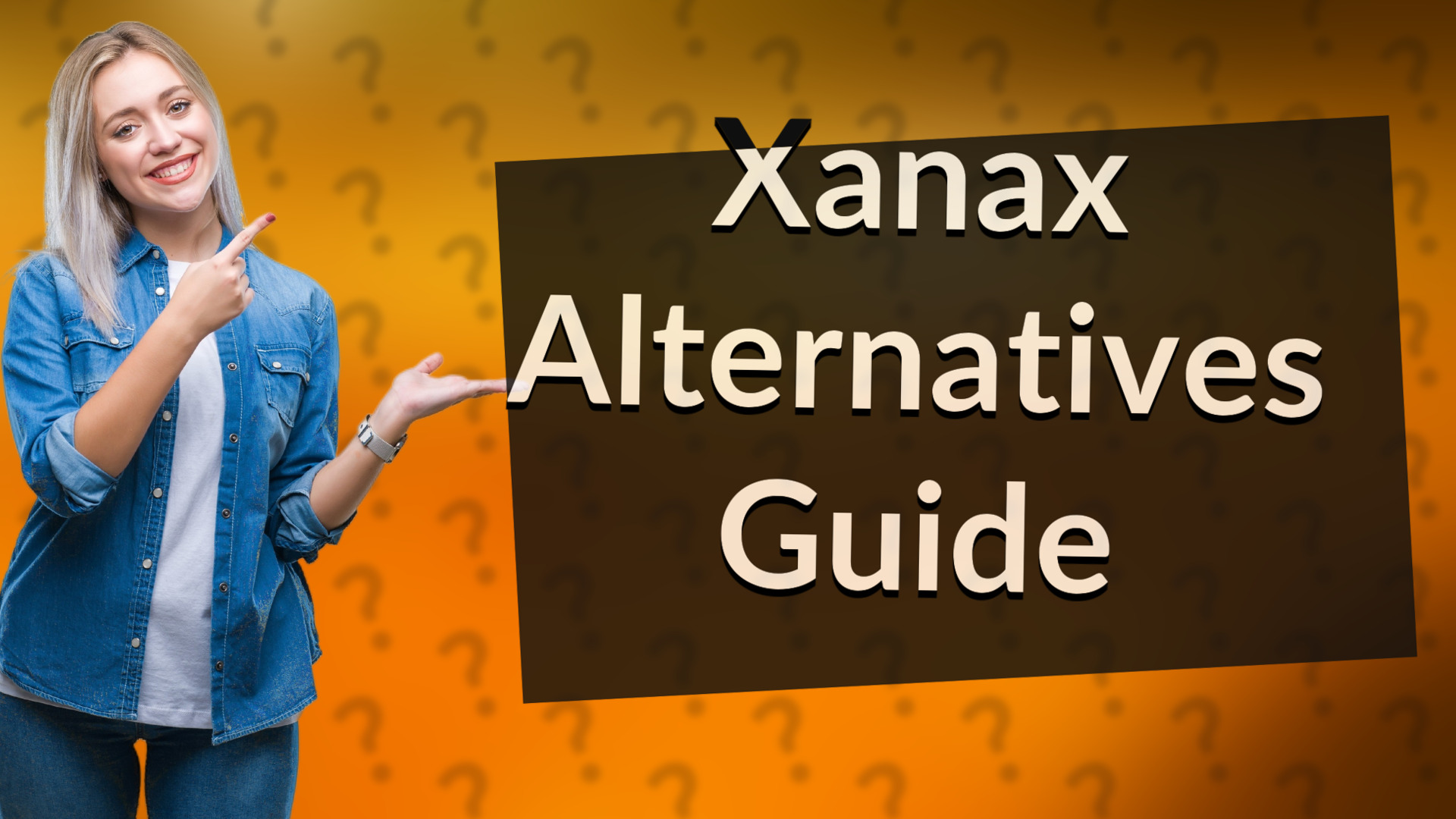 Xanax Alternatives Guide