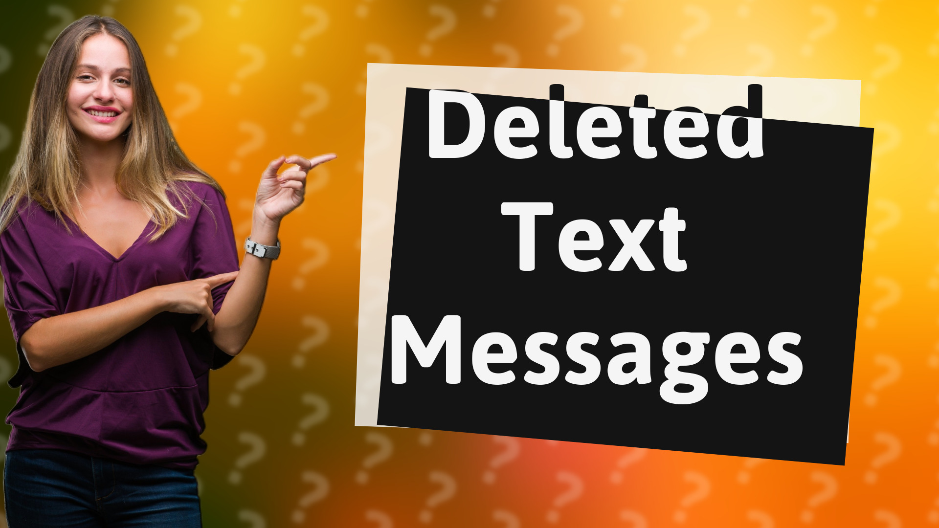 Deleted Text Messages