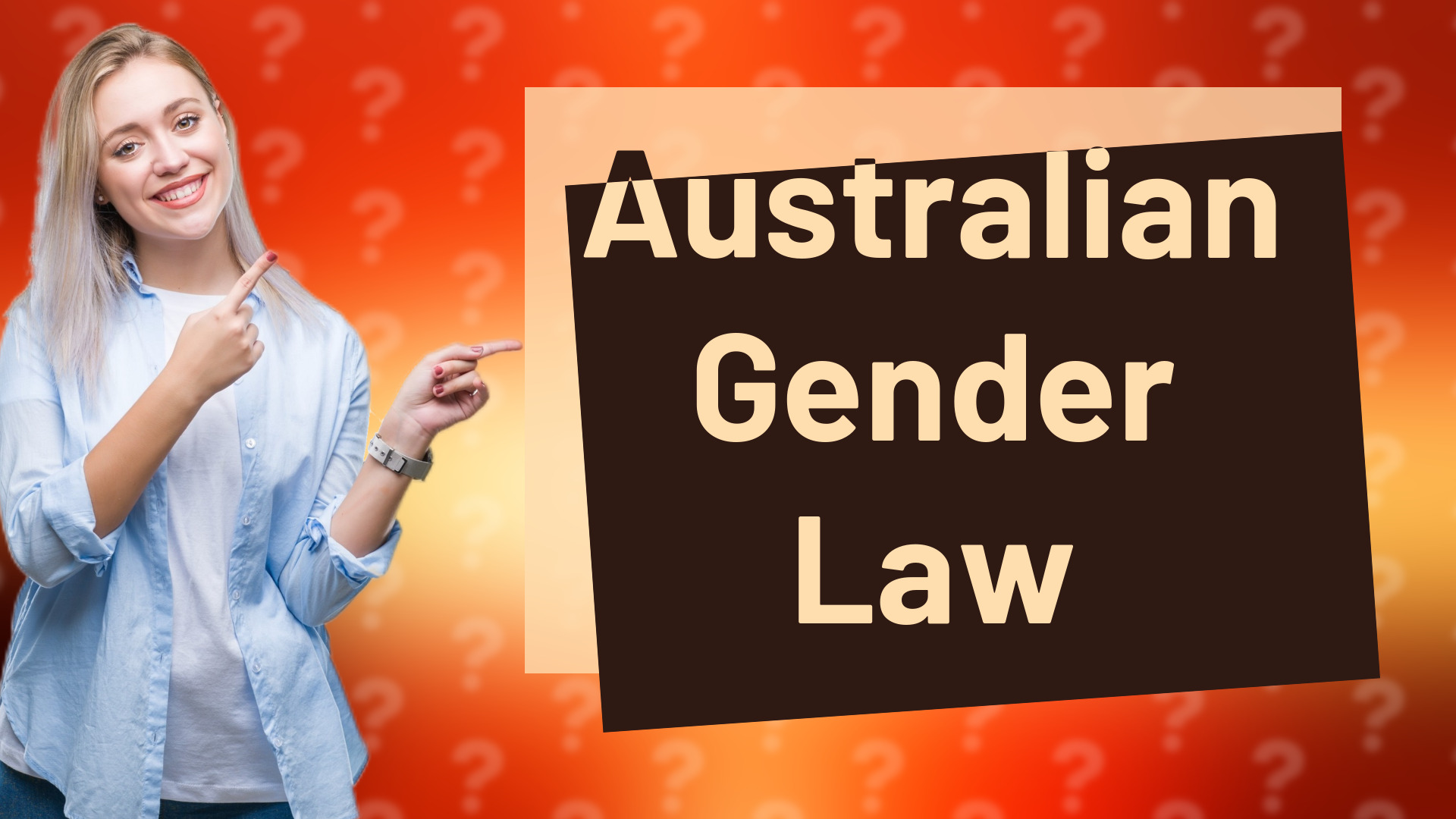 Australian Gender Law