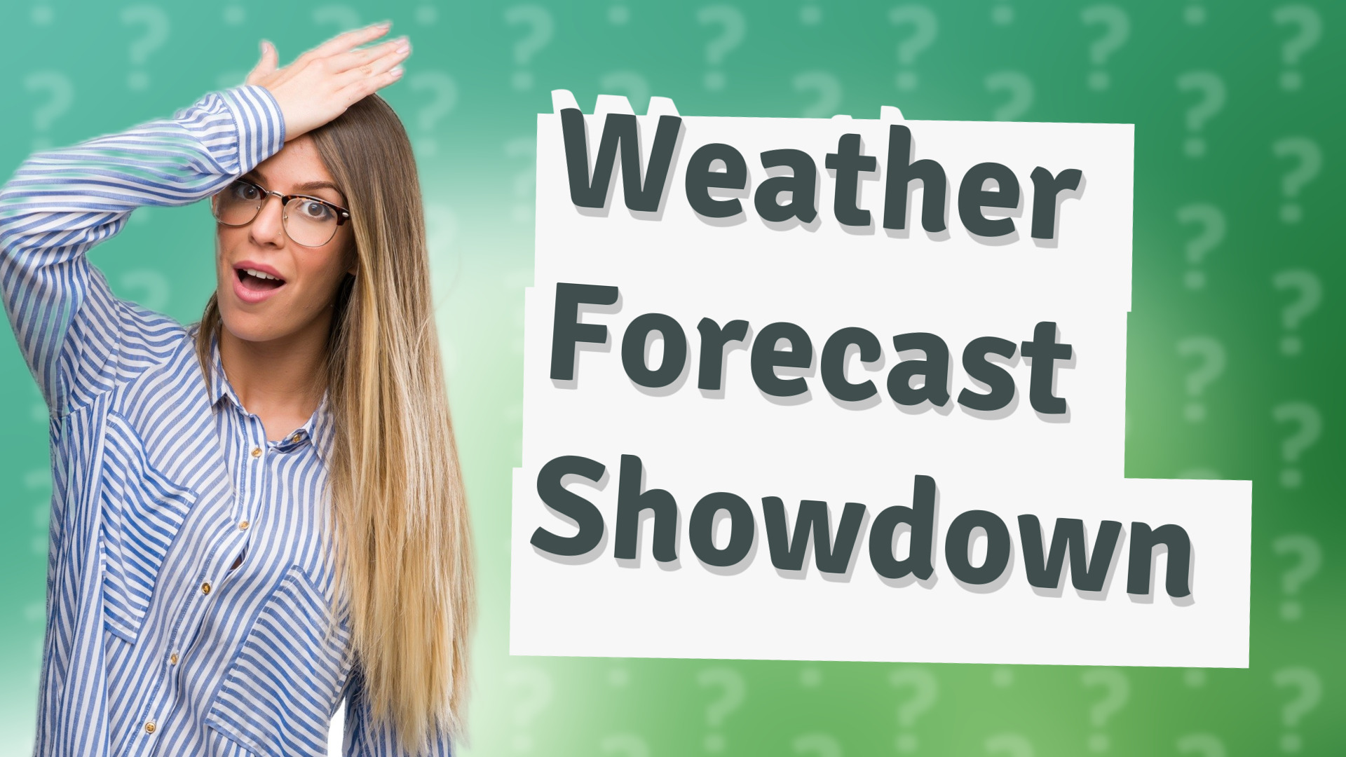 Weather Forecast Showdown