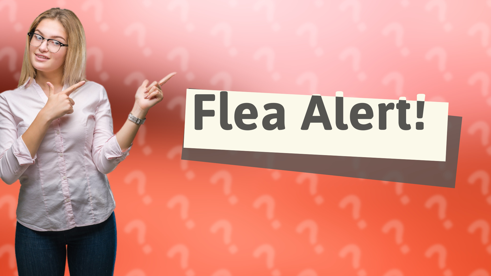 Flea Alert!