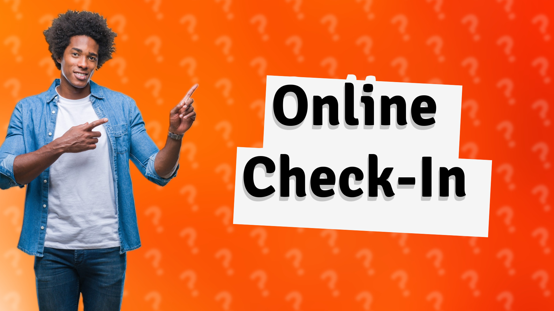 Online Check-In