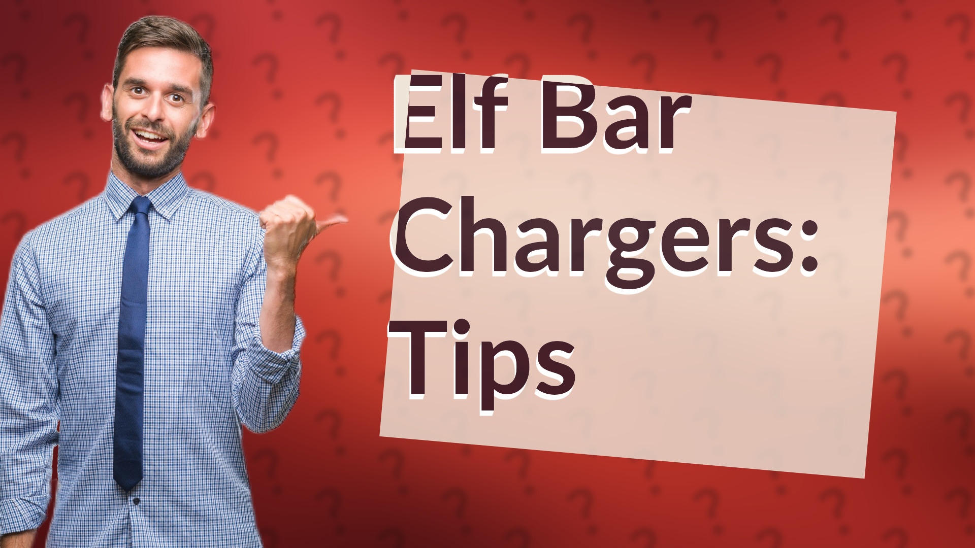 Elf Bar Chargers: Tips
