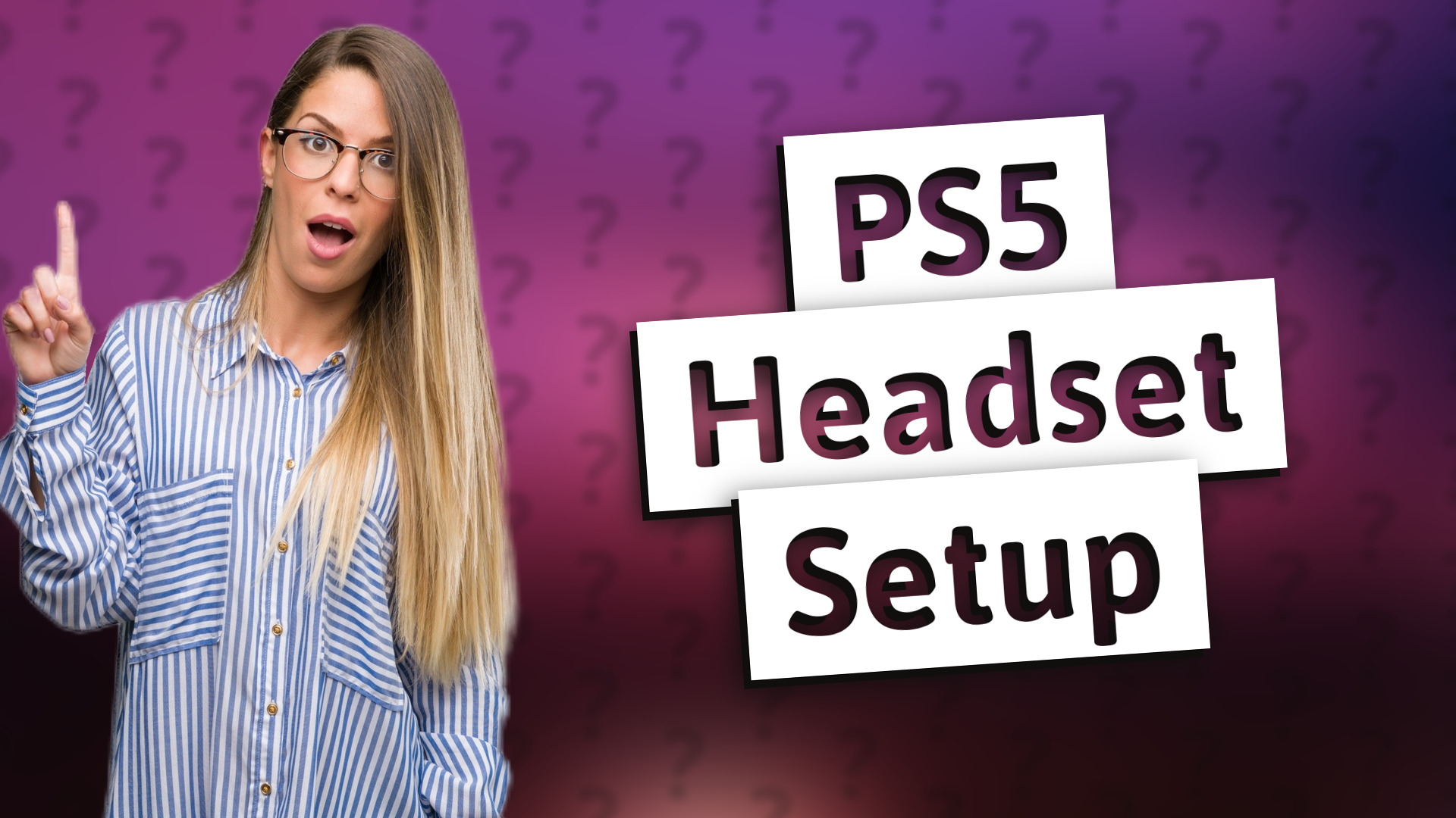 PS5 Headset Setup