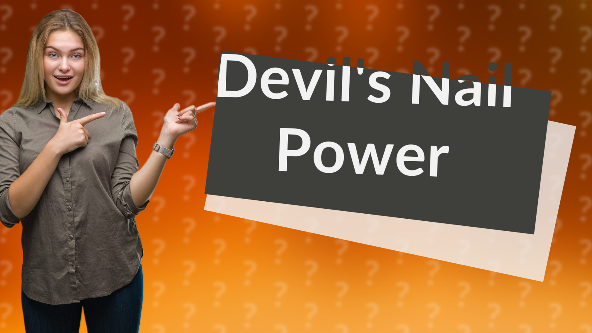 Devil's Nail Power