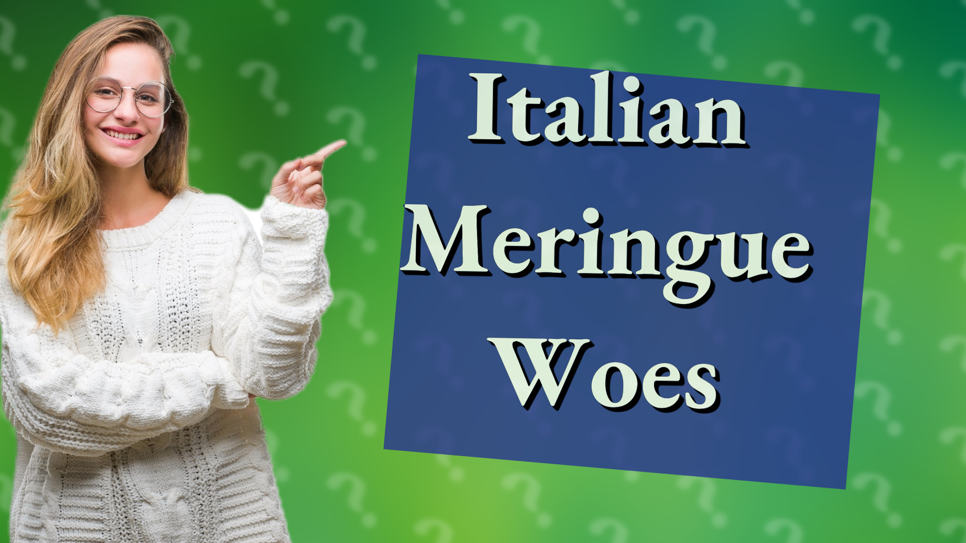 Italian Meringue Woes
