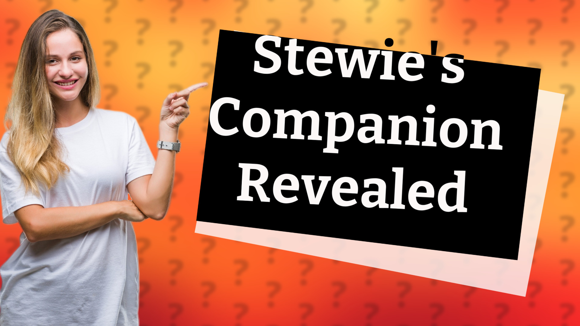Stewie's Companion Revealed