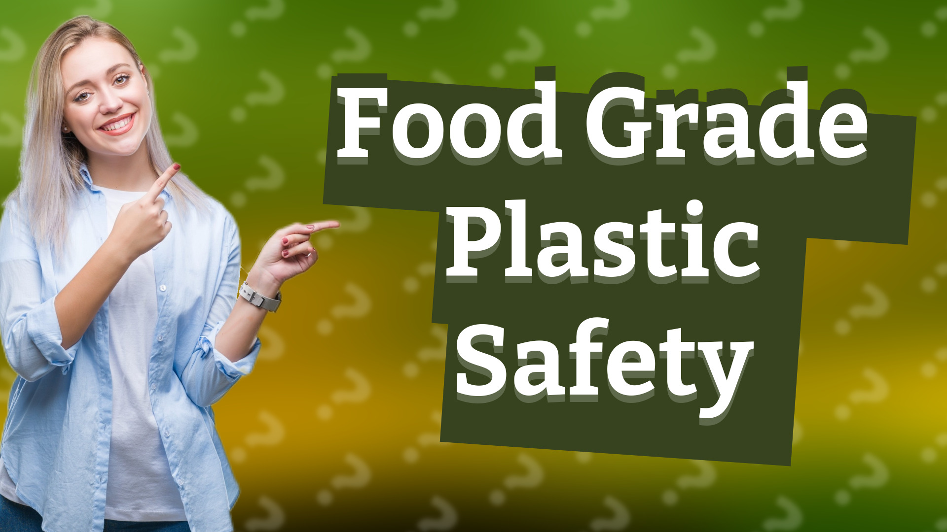 Food Grade Plastic Safety