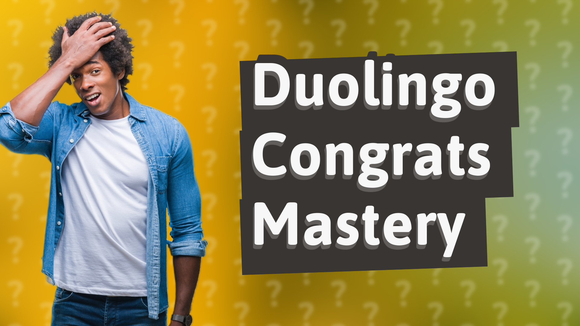 Duolingo Congrats Mastery