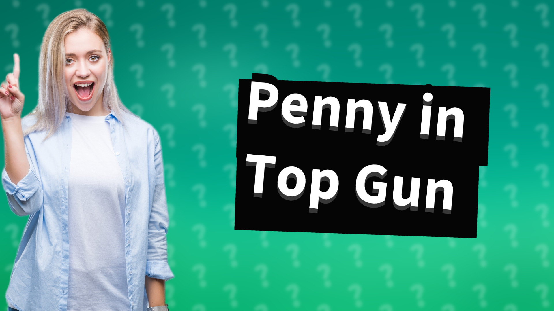 Penny in Top Gun