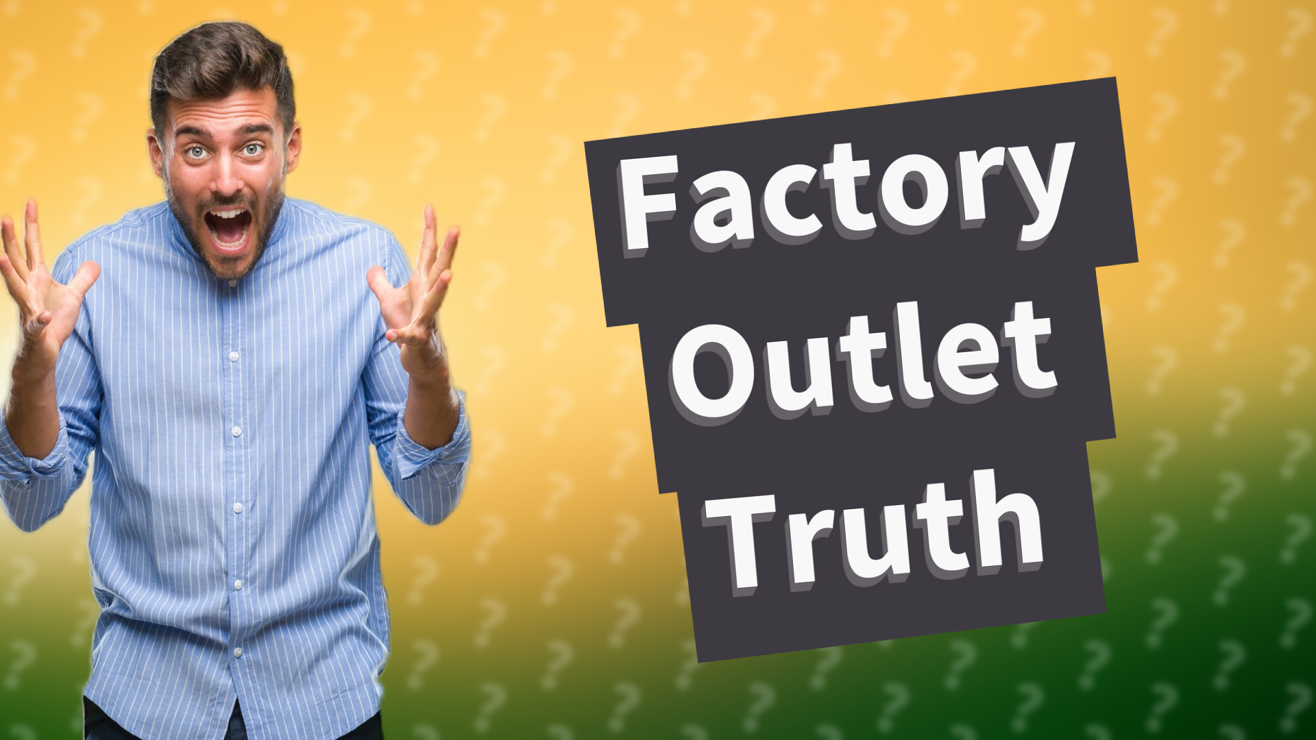 Factory Outlet Truth