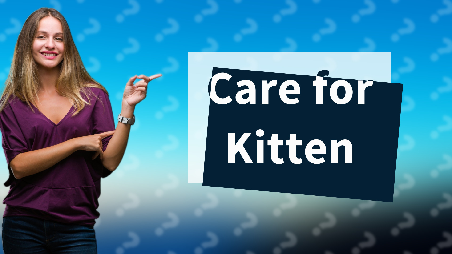 Care for Kitten