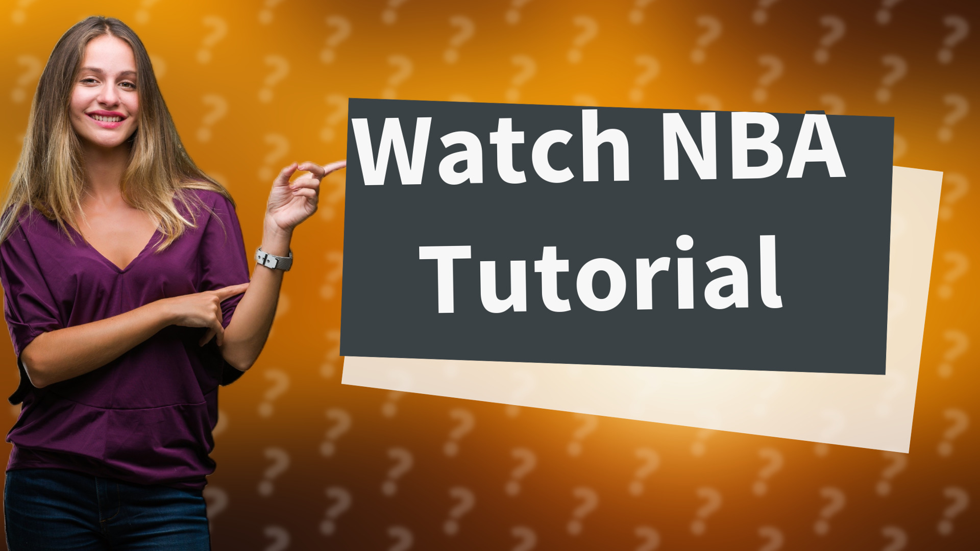 Watch NBA Tutorial
