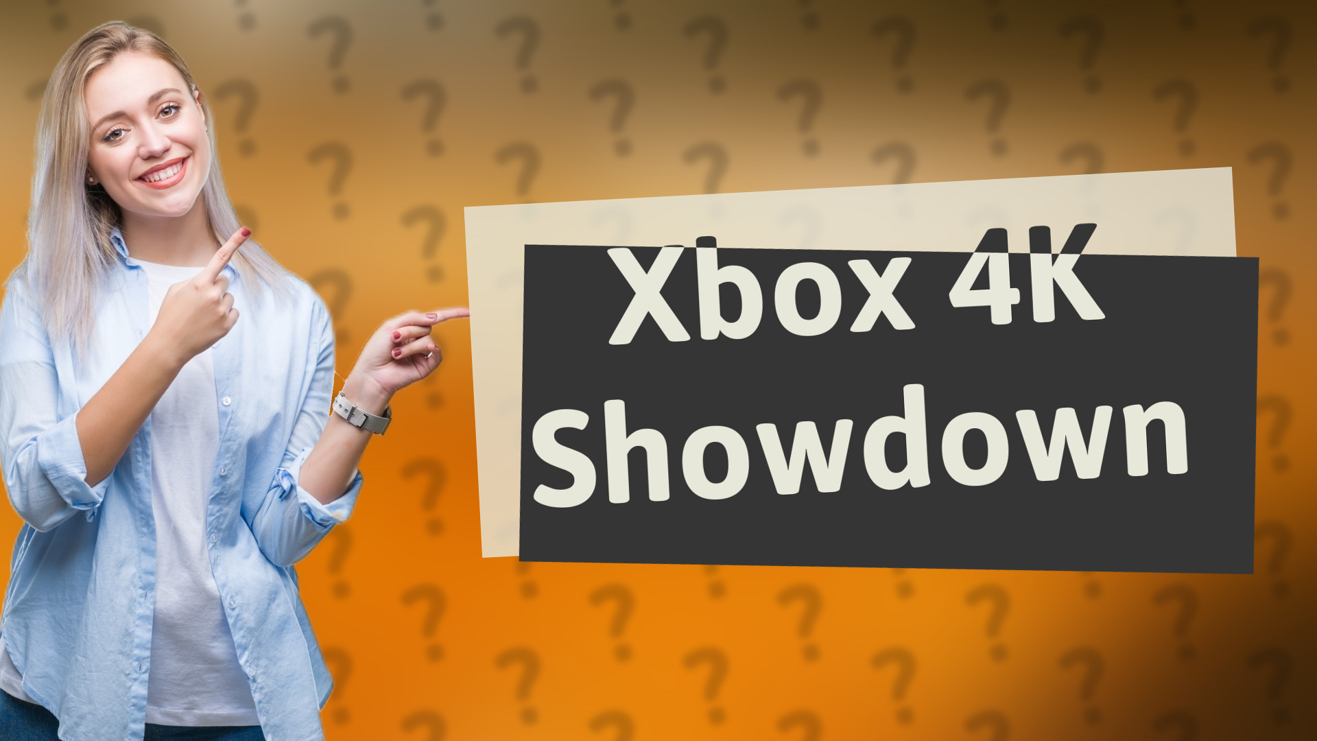 Xbox 4K Showdown