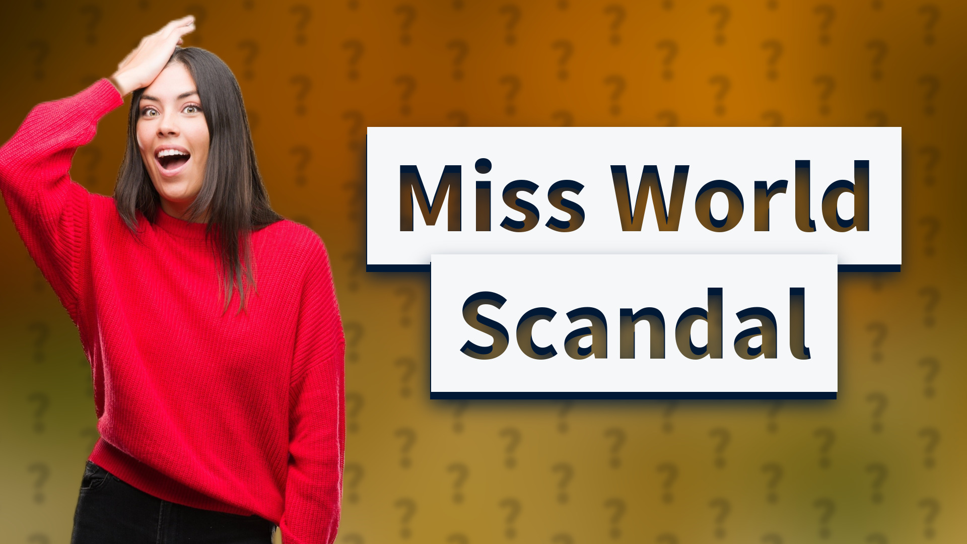 Miss World Scandal