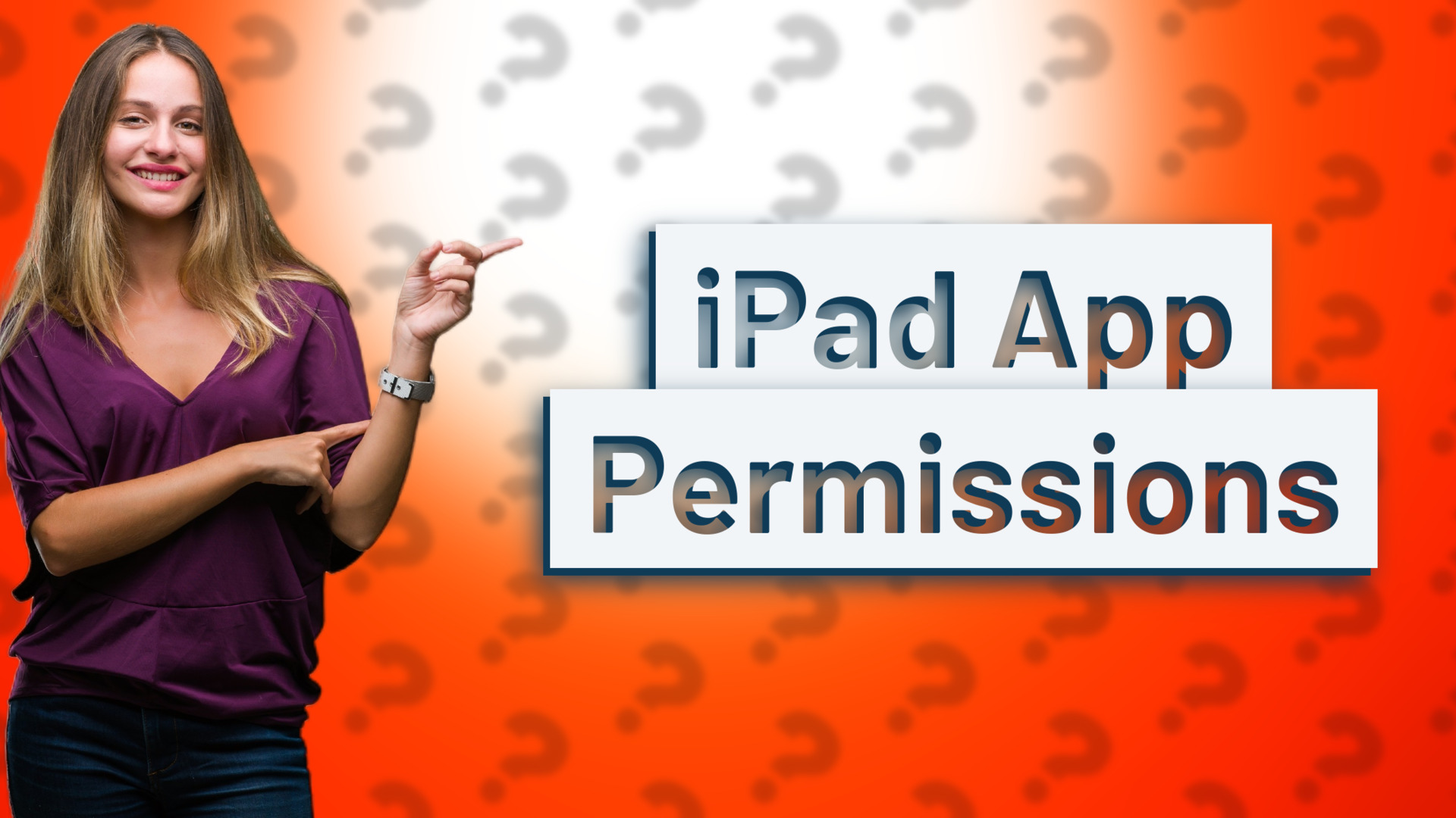 iPad App Permissions