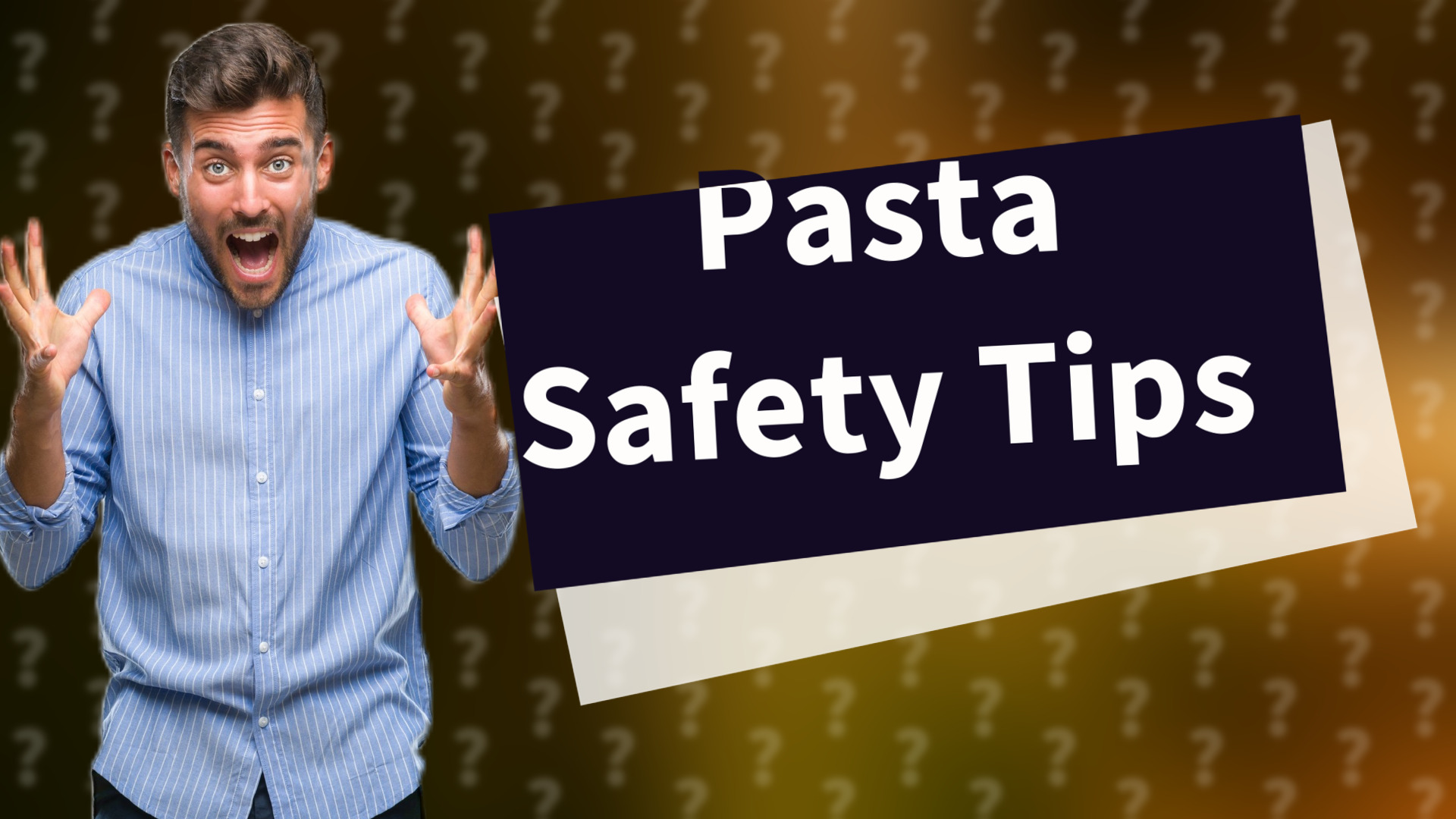 Pasta Safety Tips