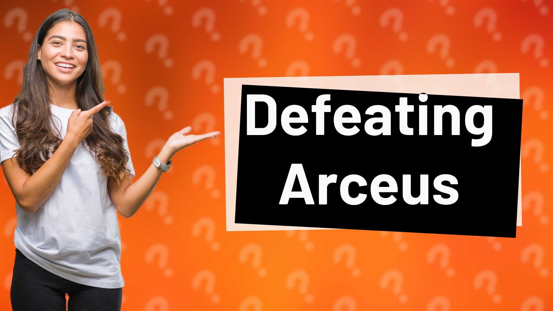 Defeating Arceus