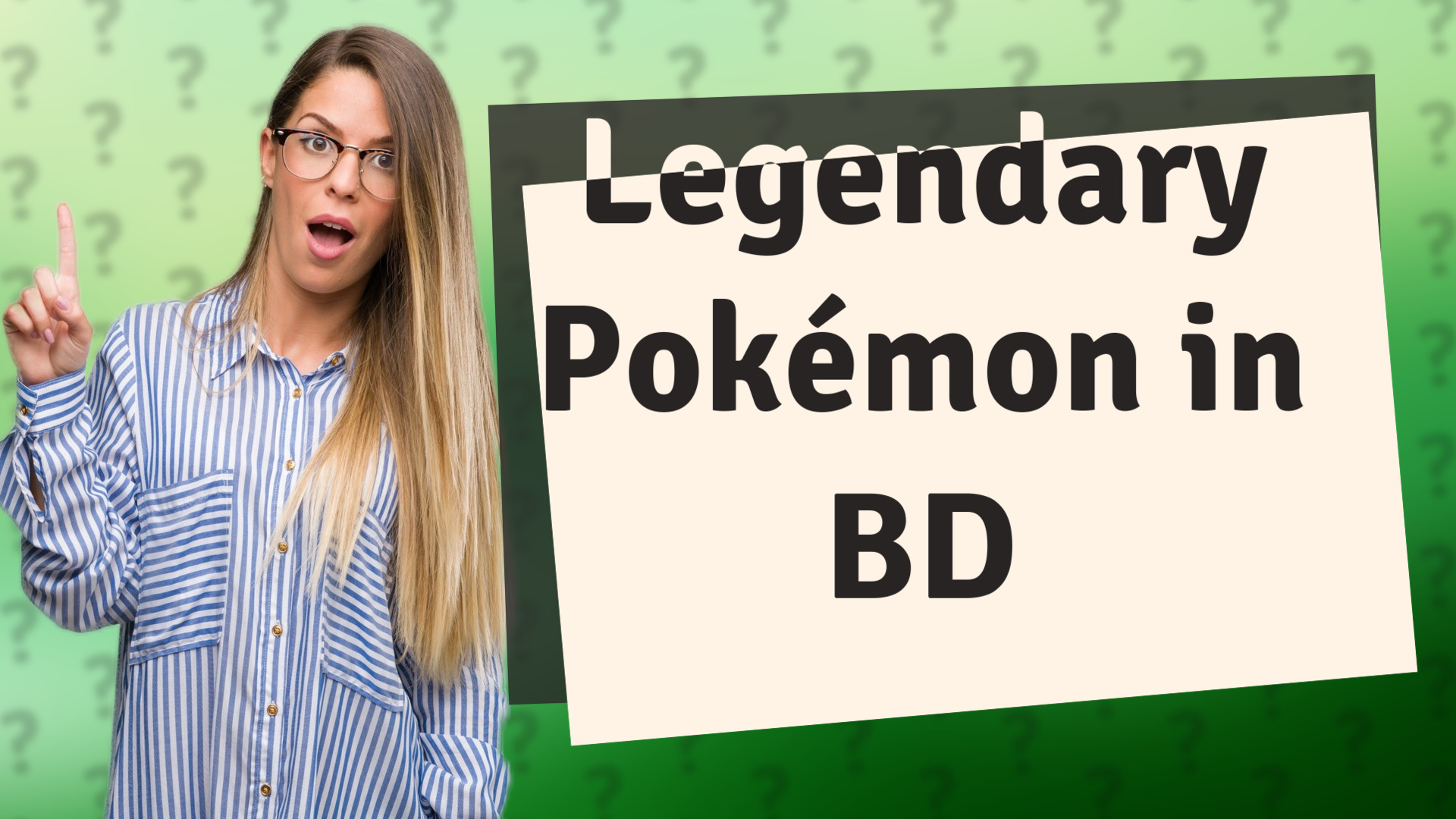 Legendary Pokémon in BD