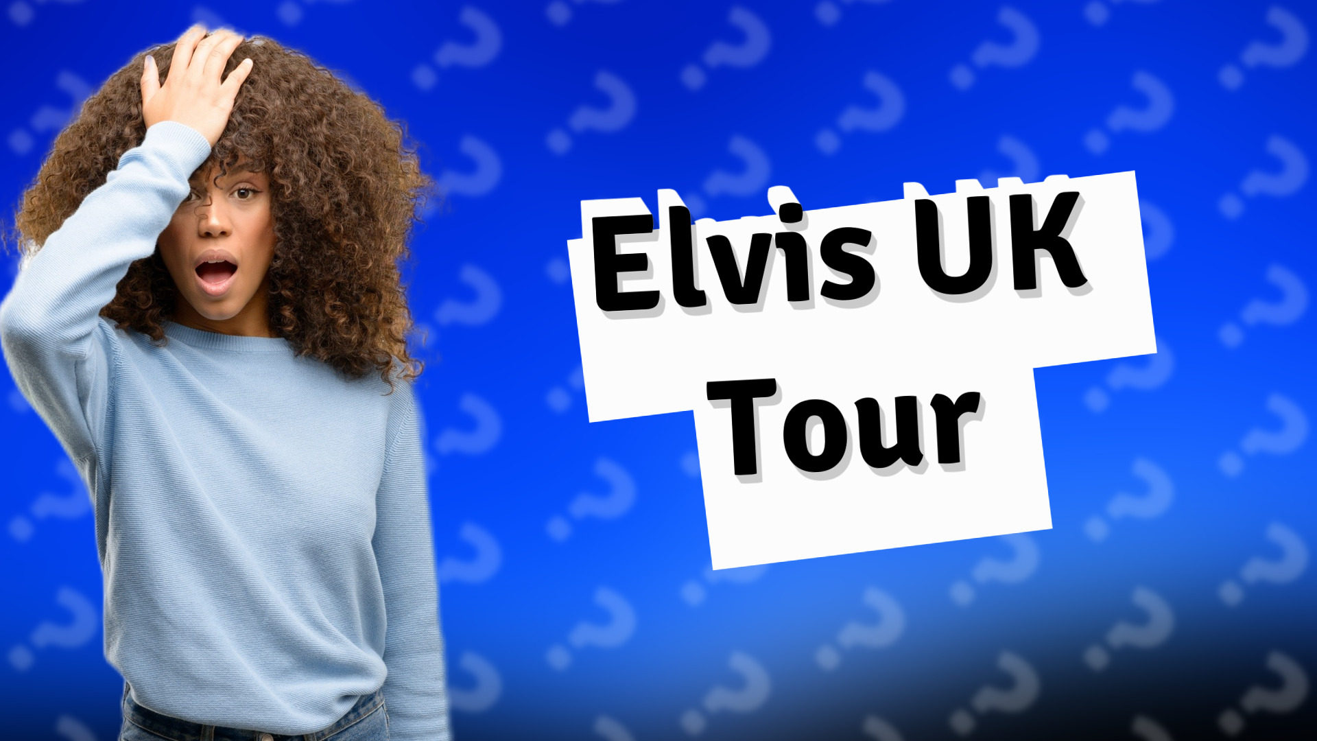 Elvis UK Tour