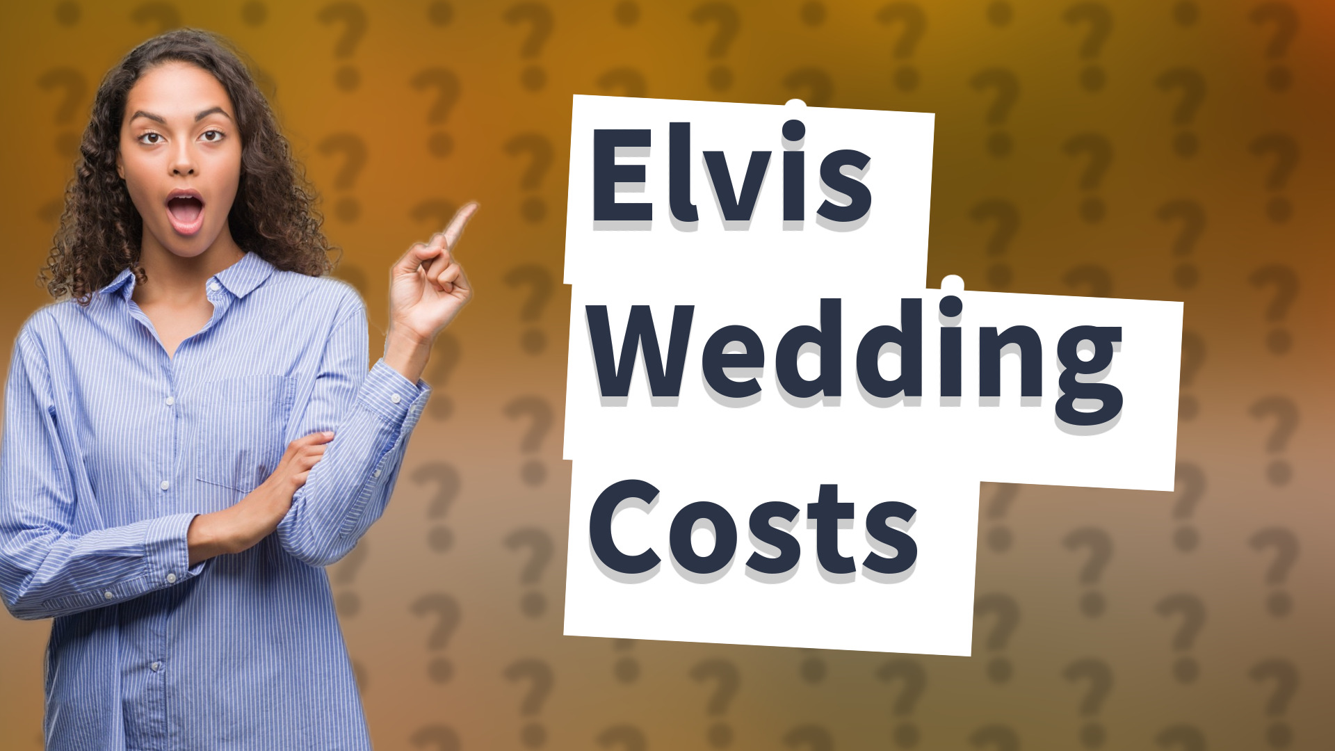 Elvis Wedding Costs