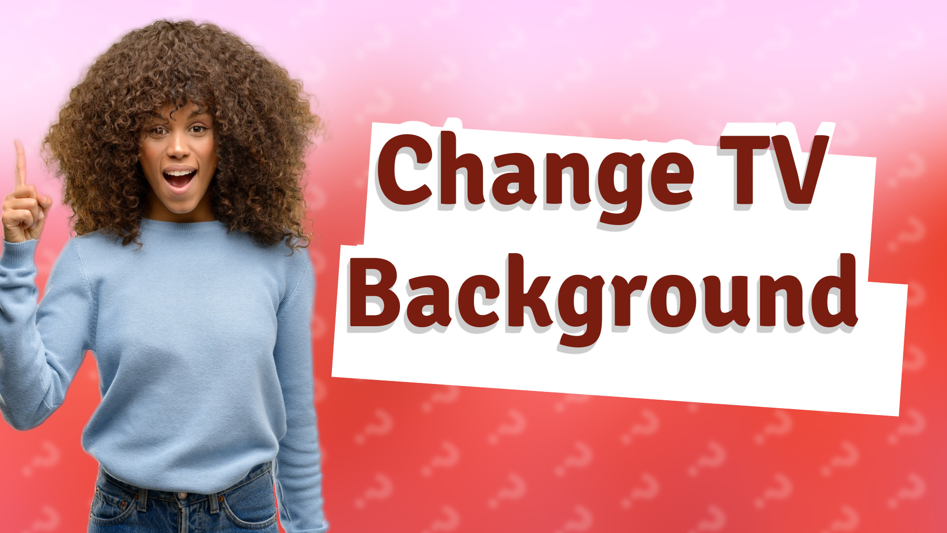 Change TV Background