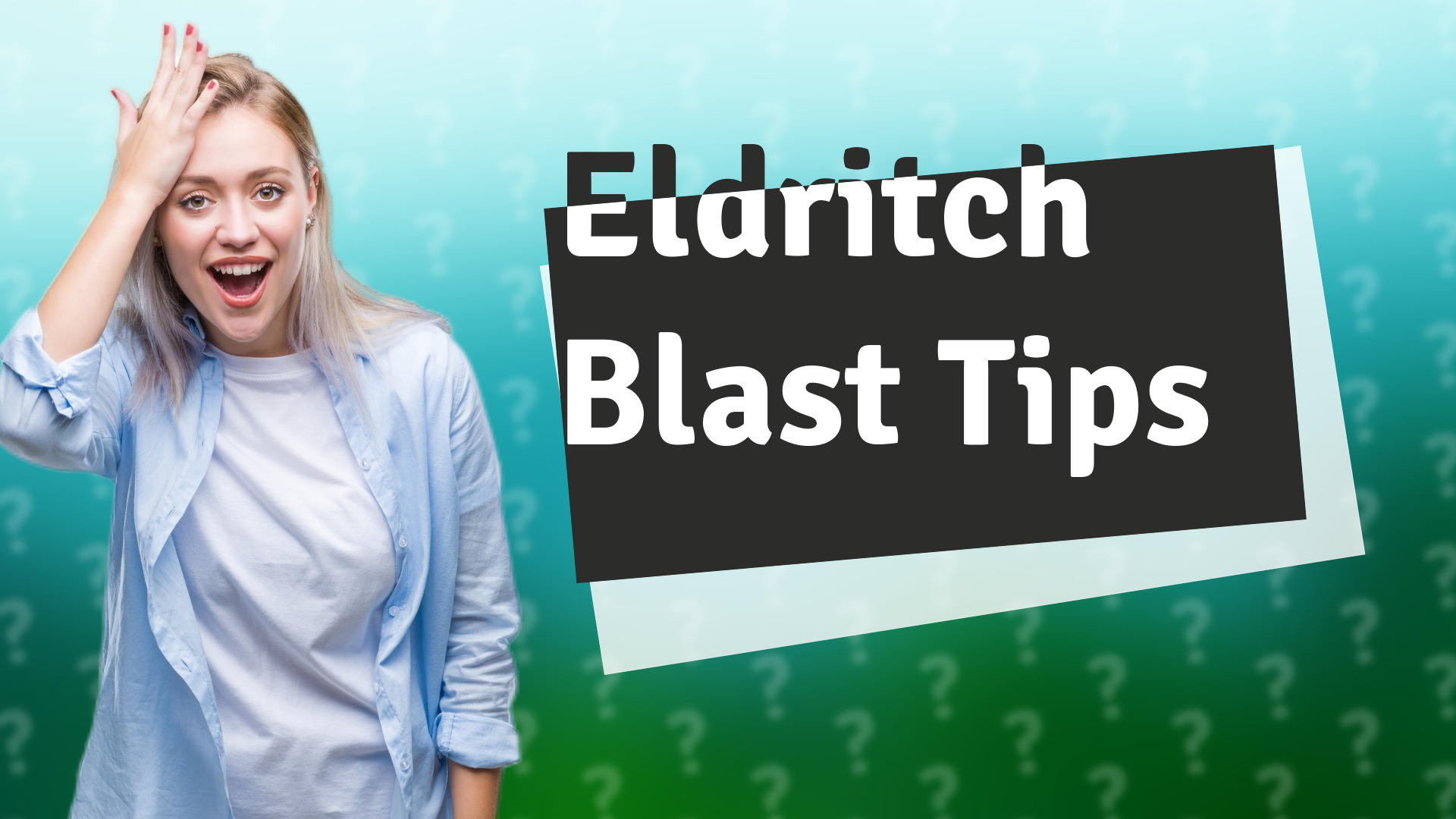 Eldritch Blast Tips