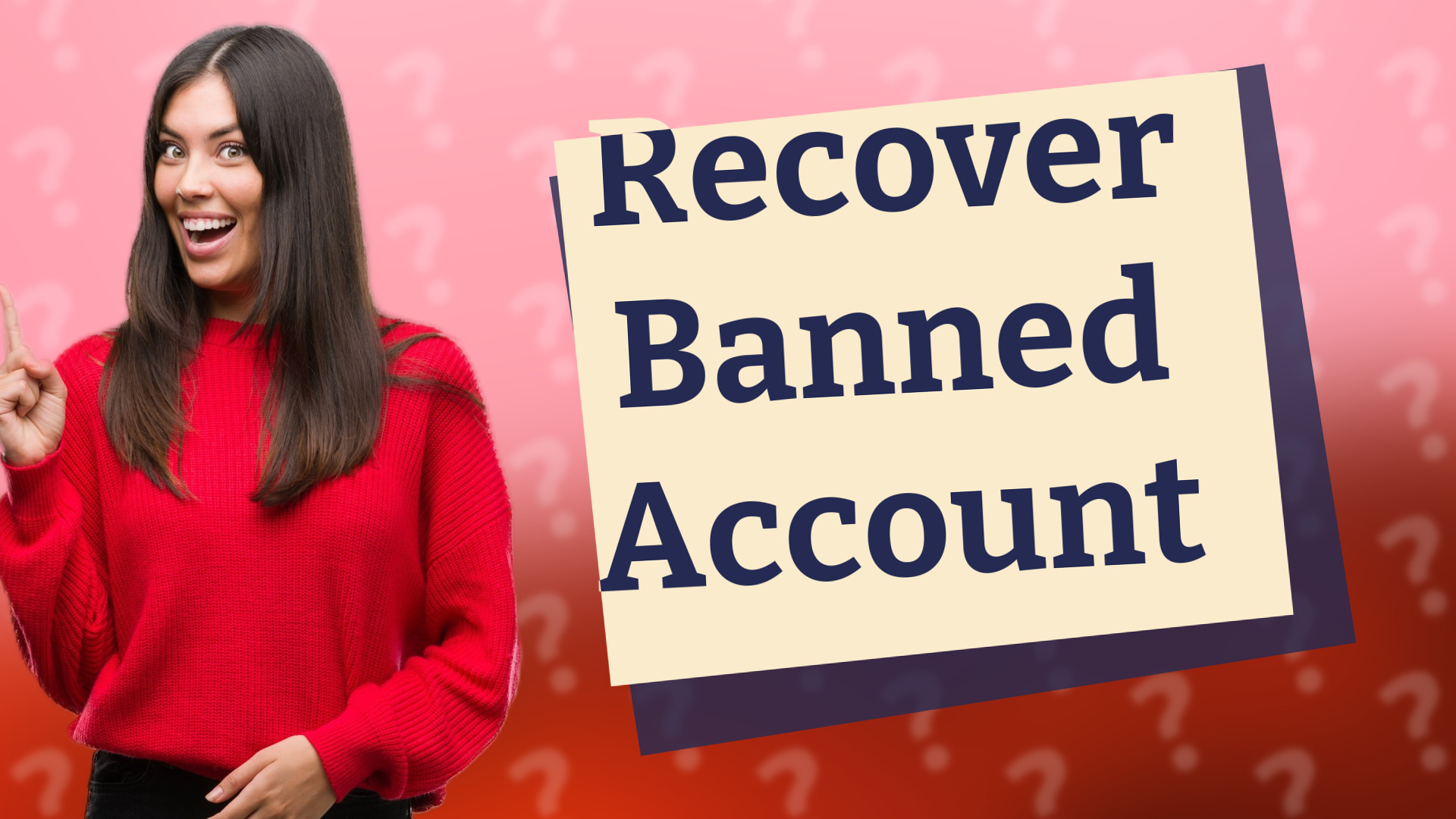 Recover Banned Account