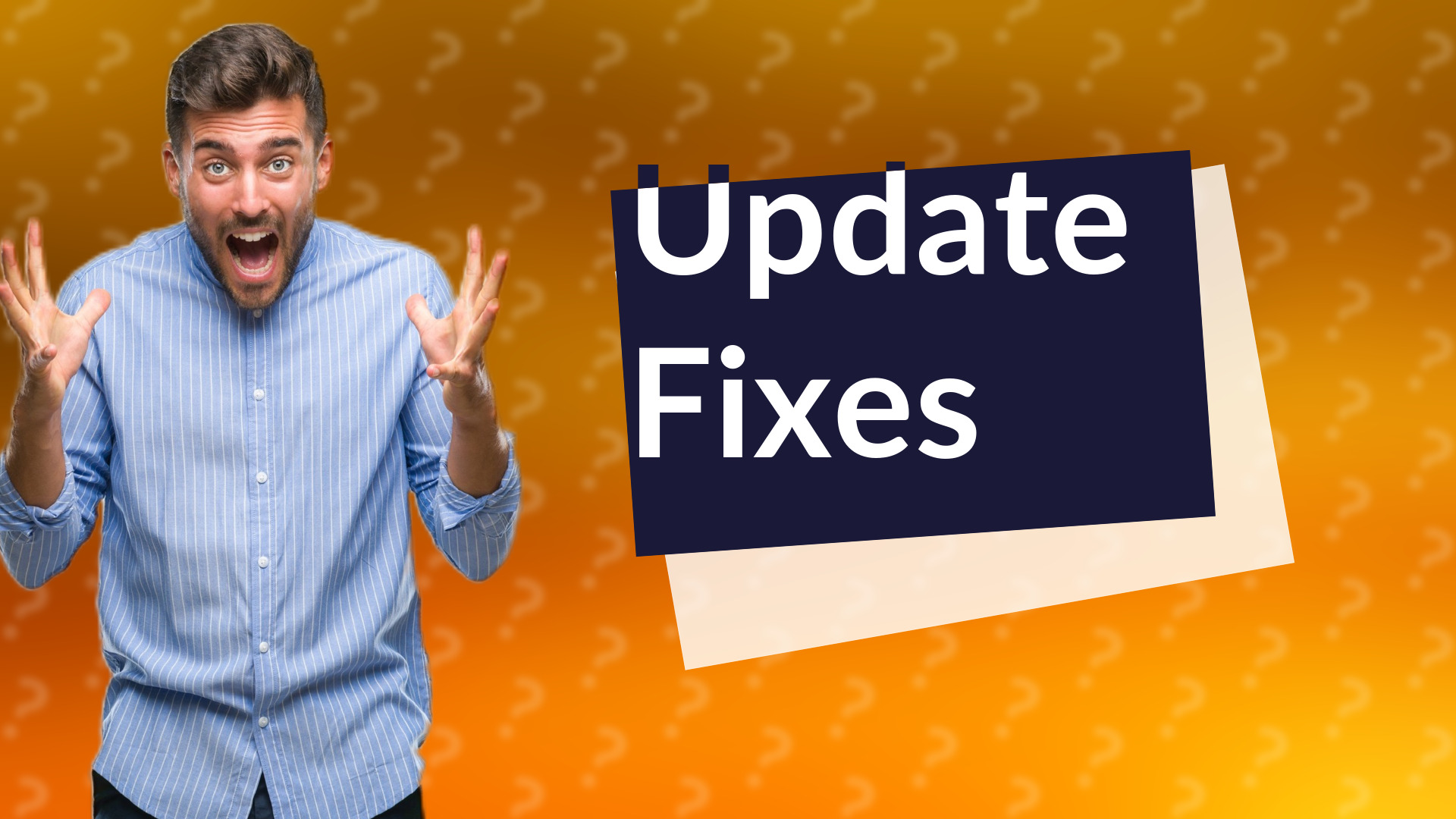 Update Fixes
