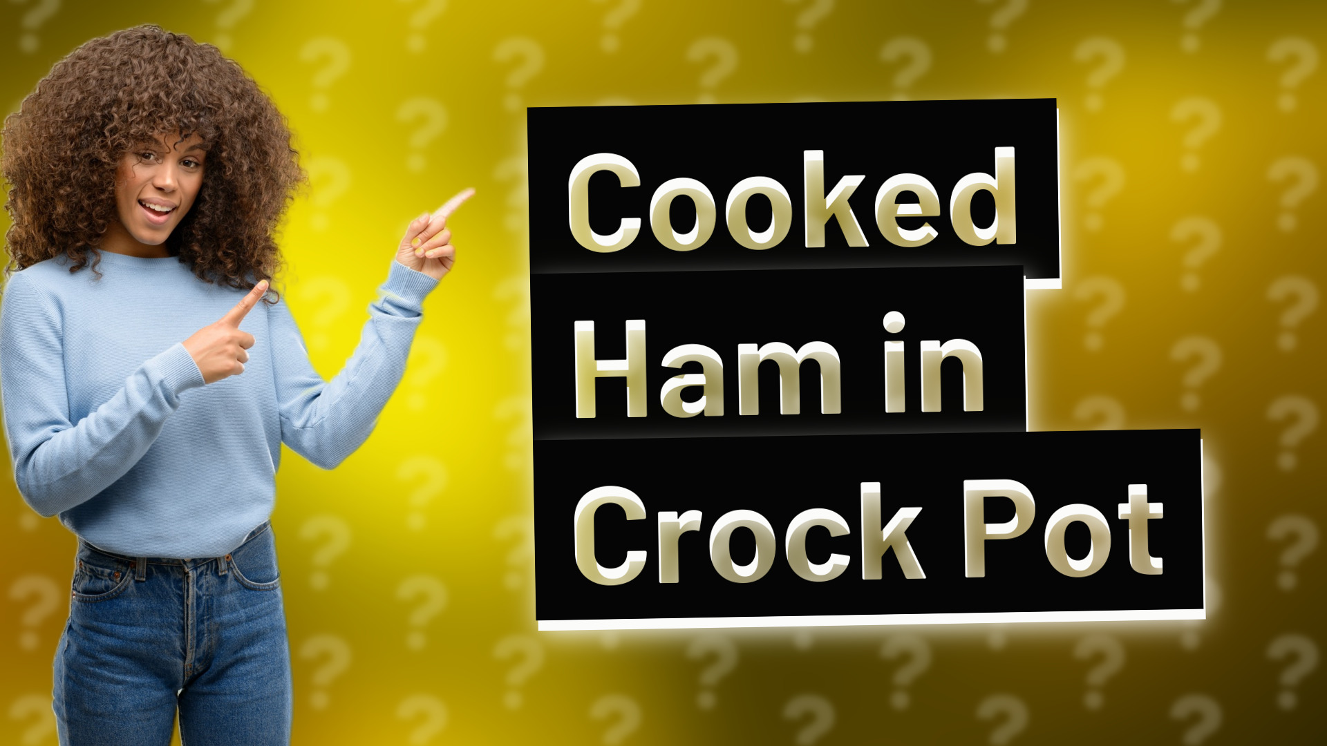 Cooked Ham in Crock Pot