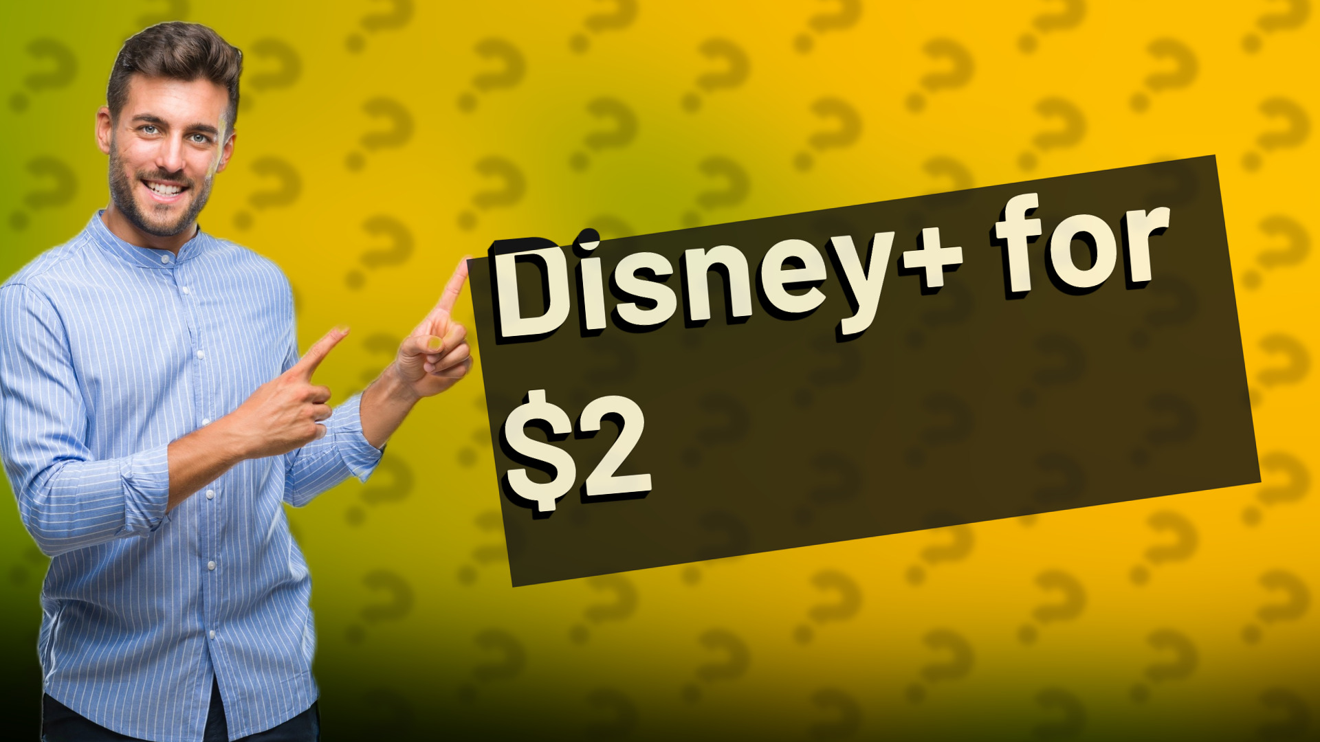 Disney+ for $2