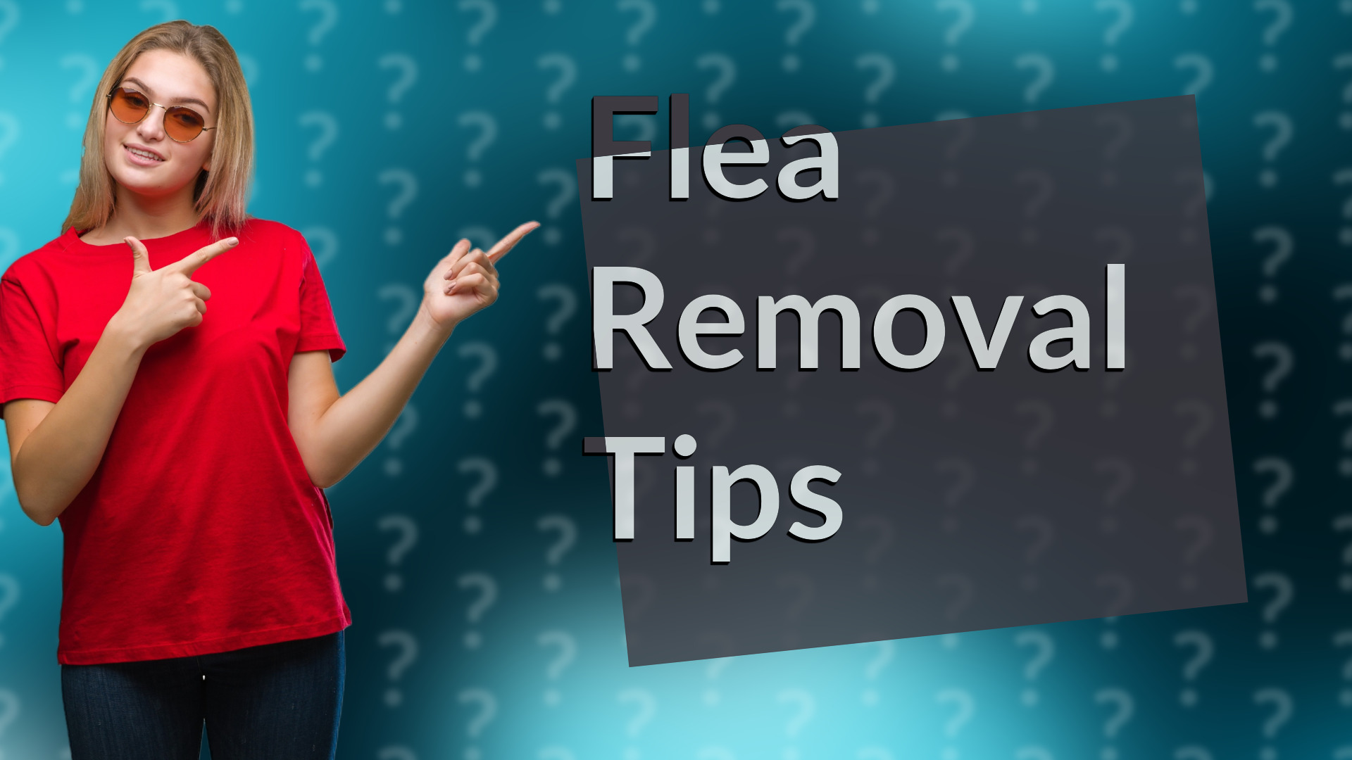 Flea Removal Tips