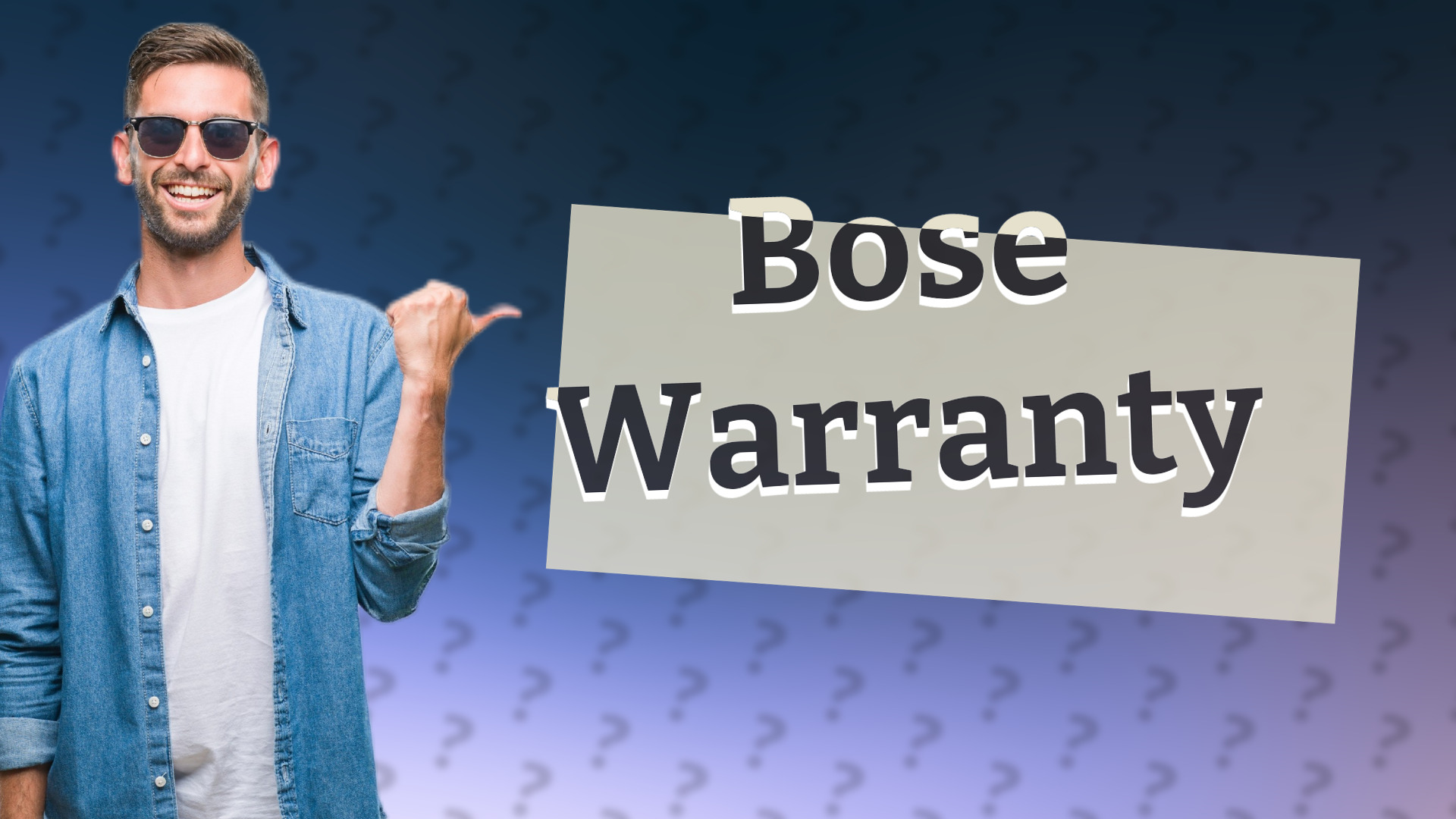 Bose Warranty