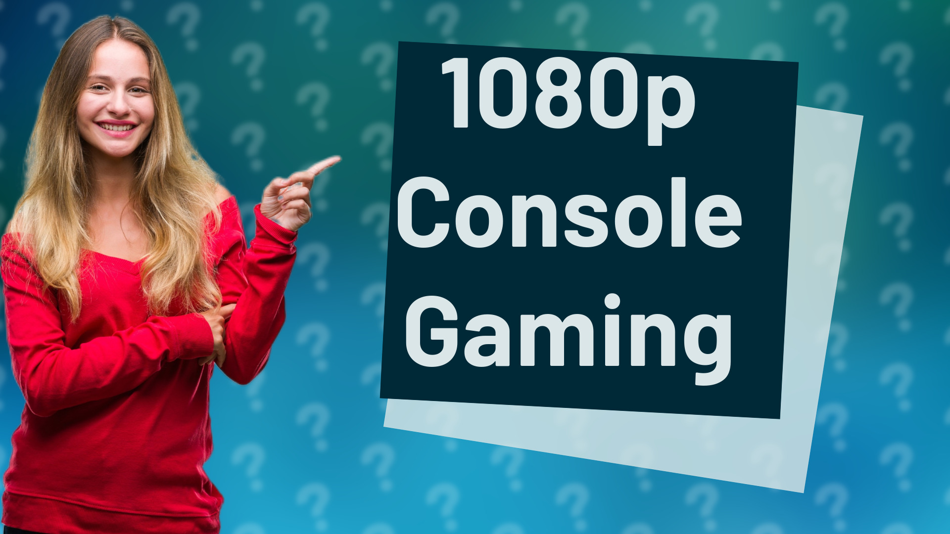 1080p Console Gaming