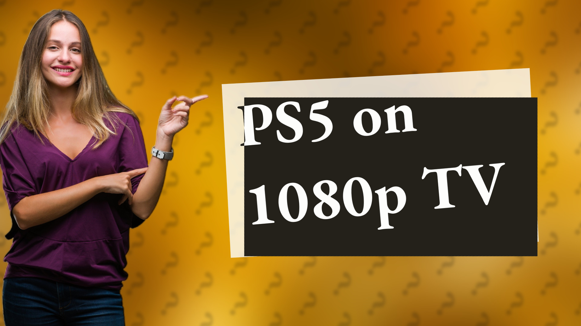 PS5 on 1080p TV