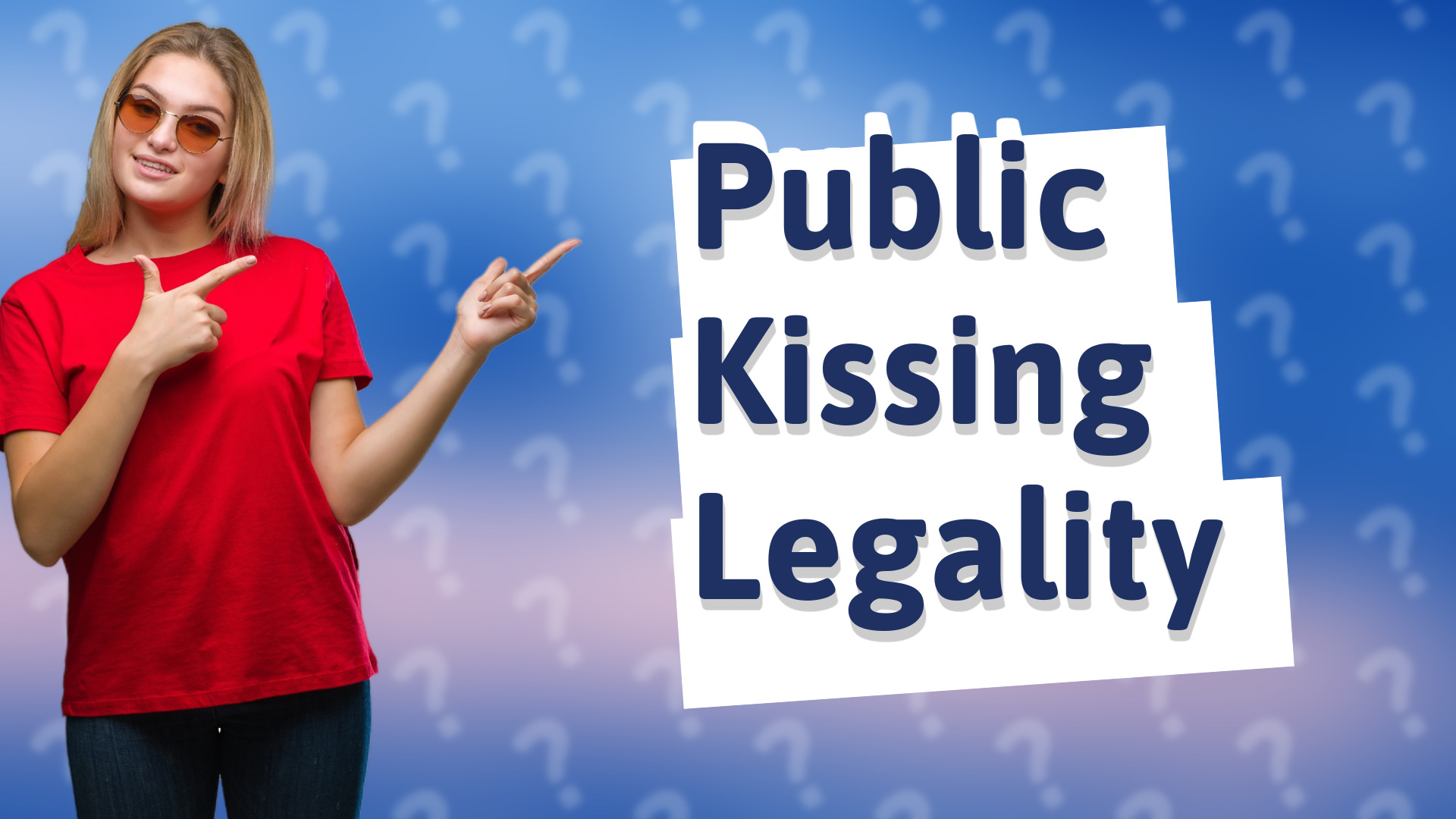 Public Kissing Legality