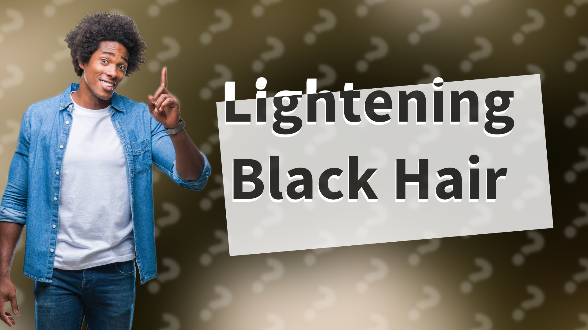 Lightening Black Hair